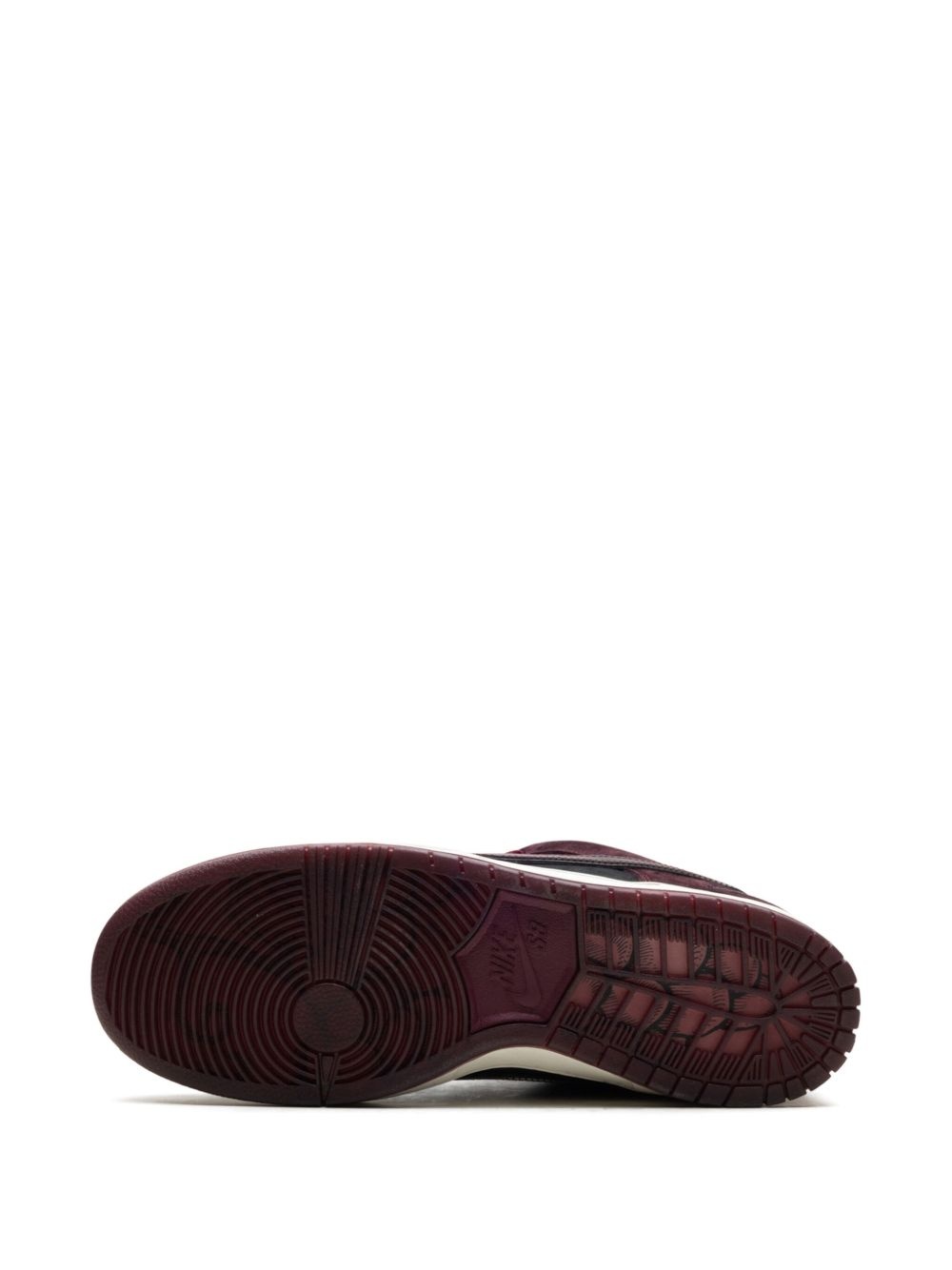 x Riot Skateshop SB Dunk Low "Mahogany/Dark Beetroot/Team Red/Sail/Night Maroon" sneakers - 4