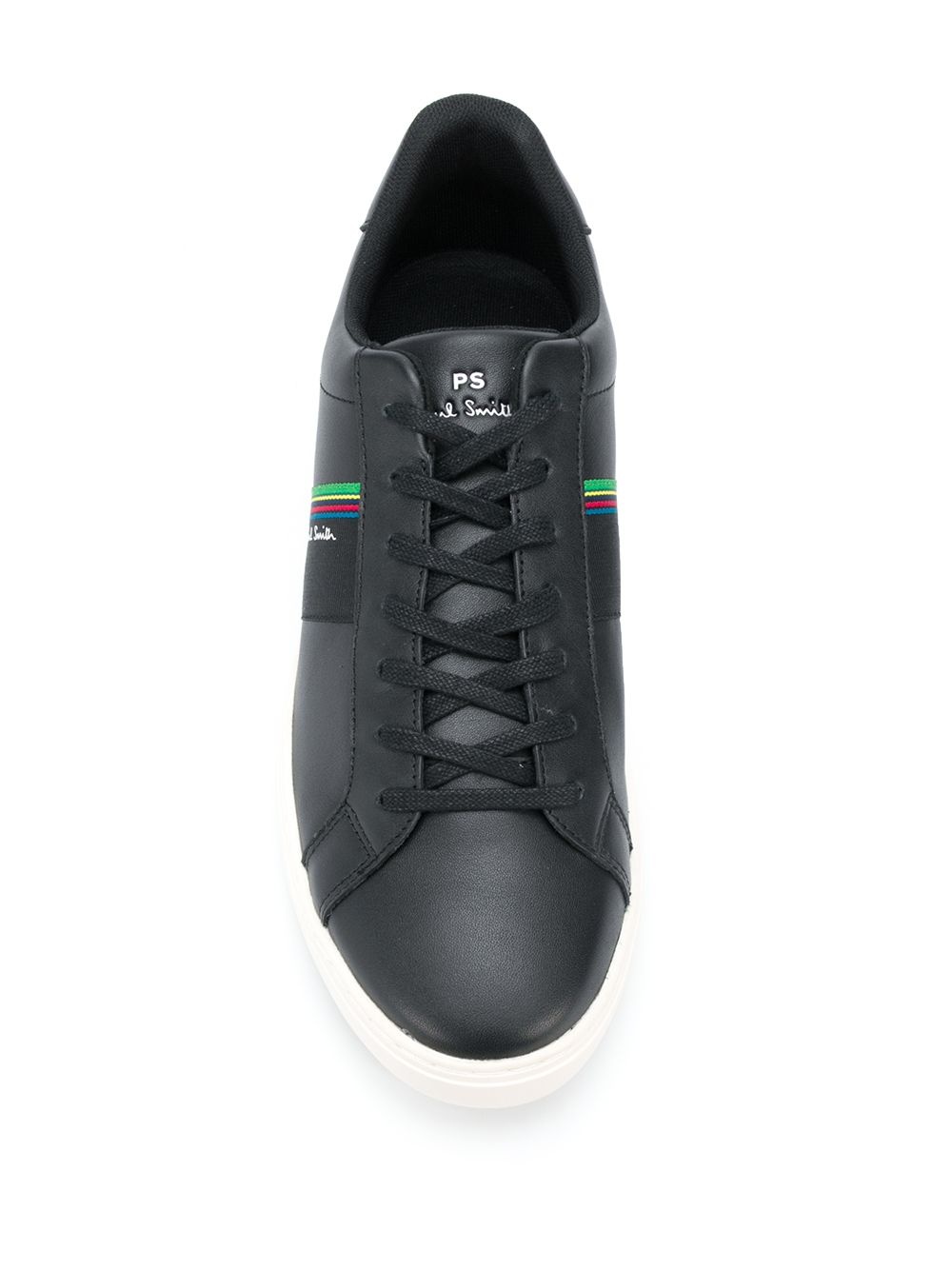 contrast stripe detail sneakers - 4