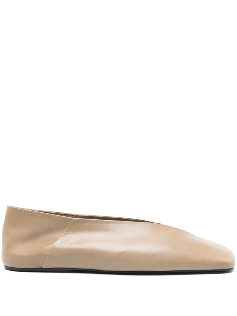 leather ballet flats 1