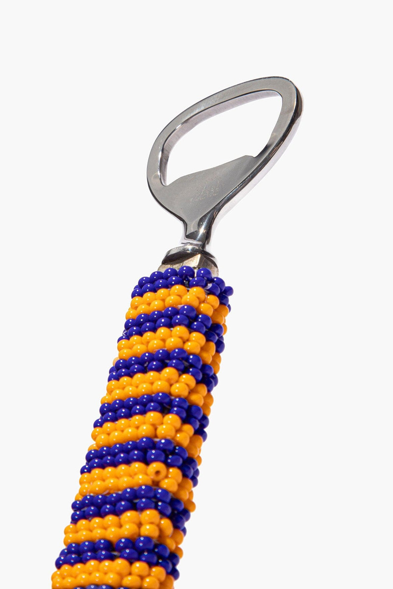 STAUD STAUD BEADED BOTTLE OPENER BLUE STRIPE outlook