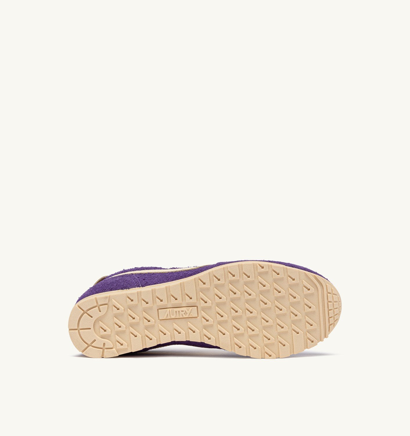SNEAKERS WINDSPIN IN SUEDE AND LEATHER COLOR ULTRAVIOLET AND RUTABAGA - 4
