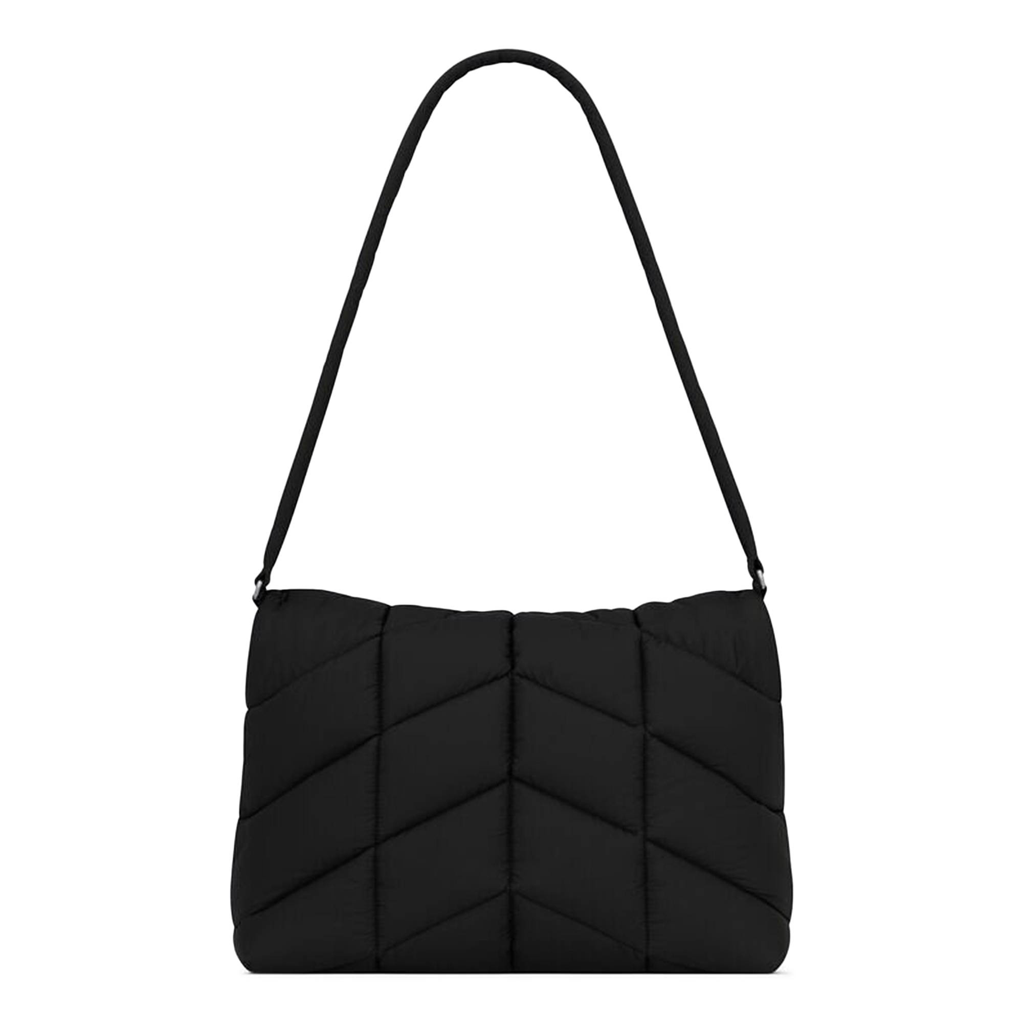 Saint Laurent Loulou Puffer Shoulder Bag 'Black' - 2