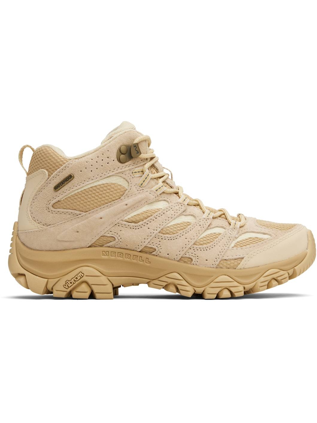 Beige Moab 3 Mid Waterproof Boots - 1