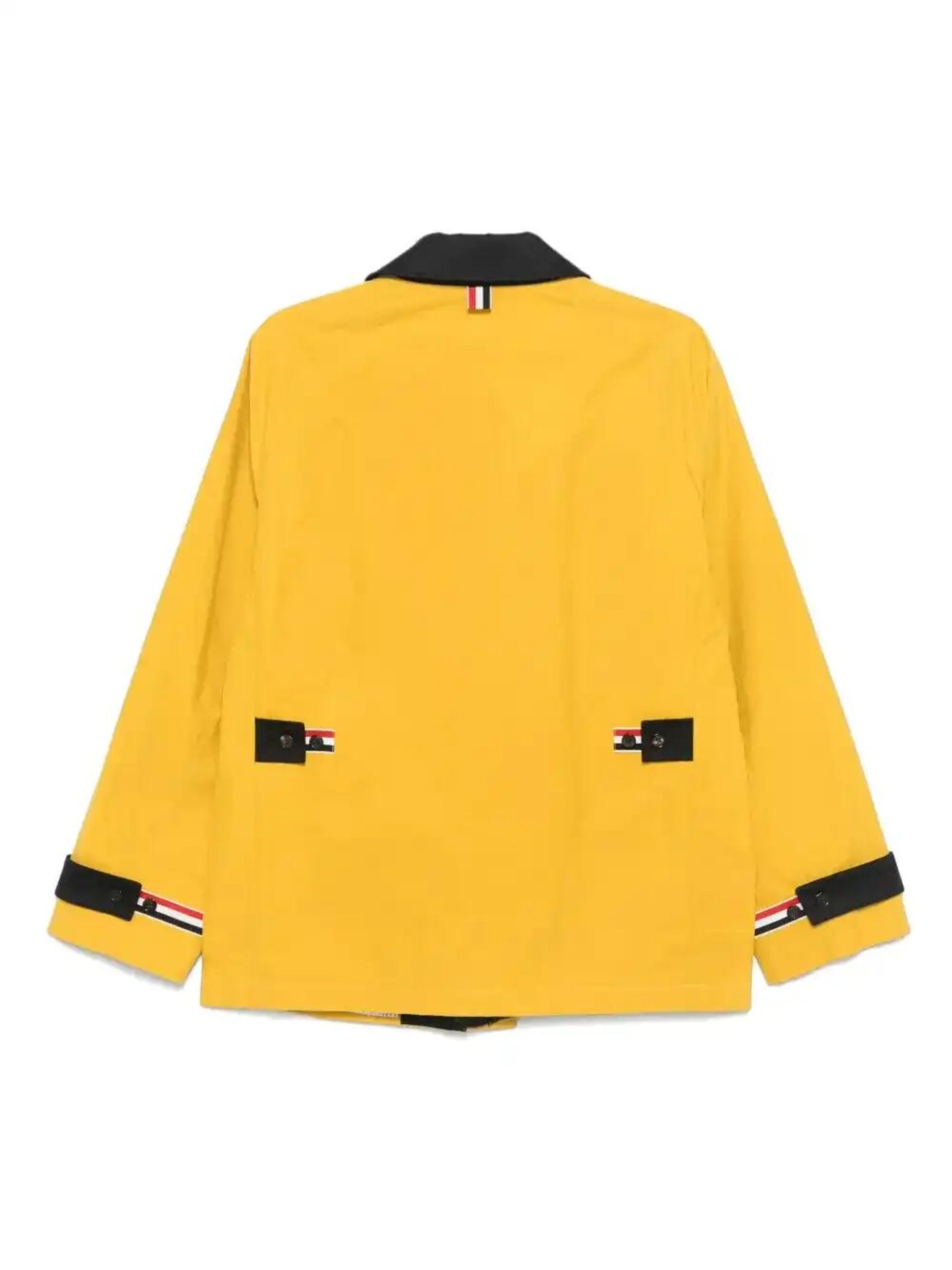 shawl collar military jacket - 2