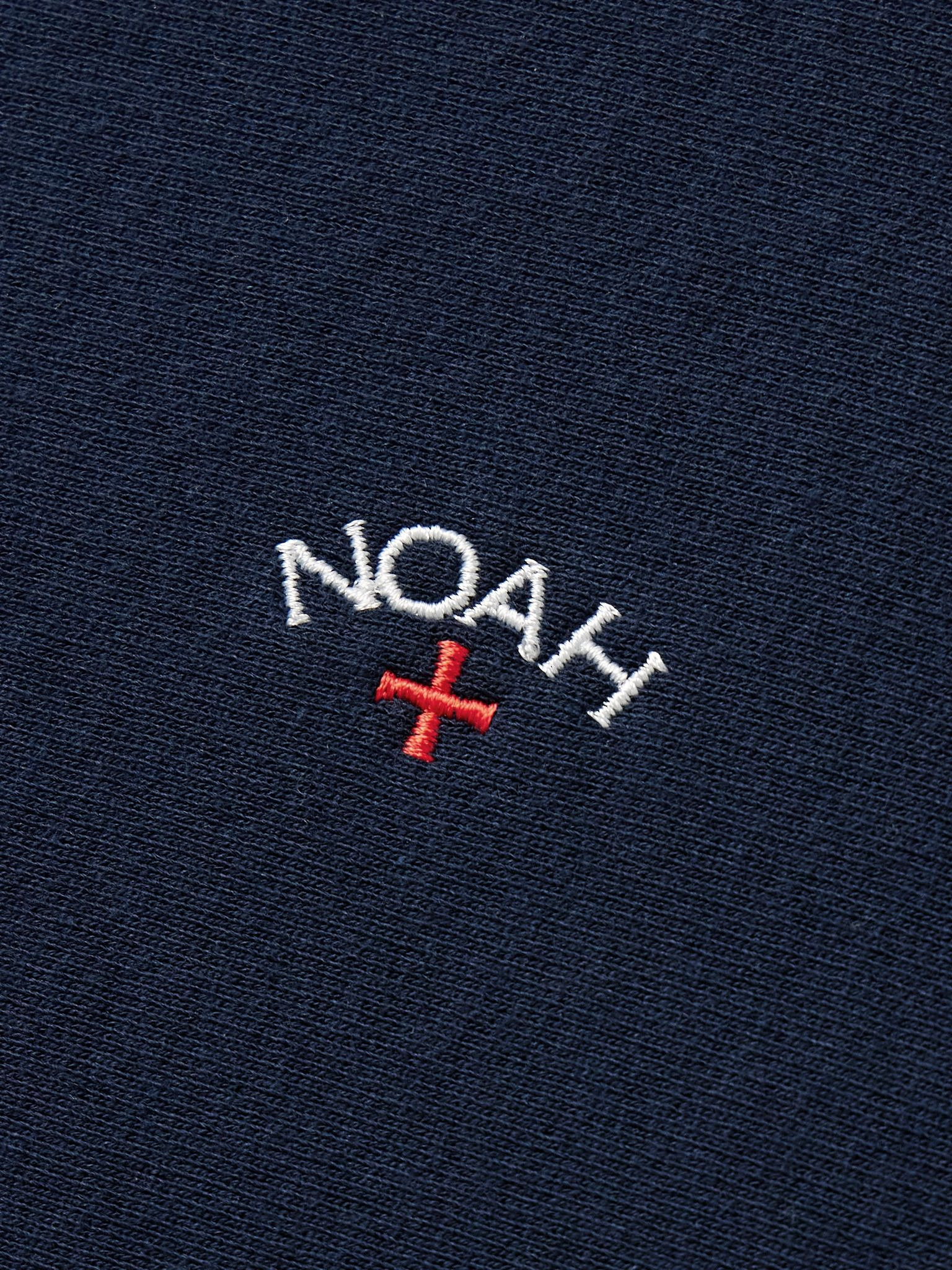 Logo-Embroidered Cotton-Jersey Sweatshirt Navy - 5