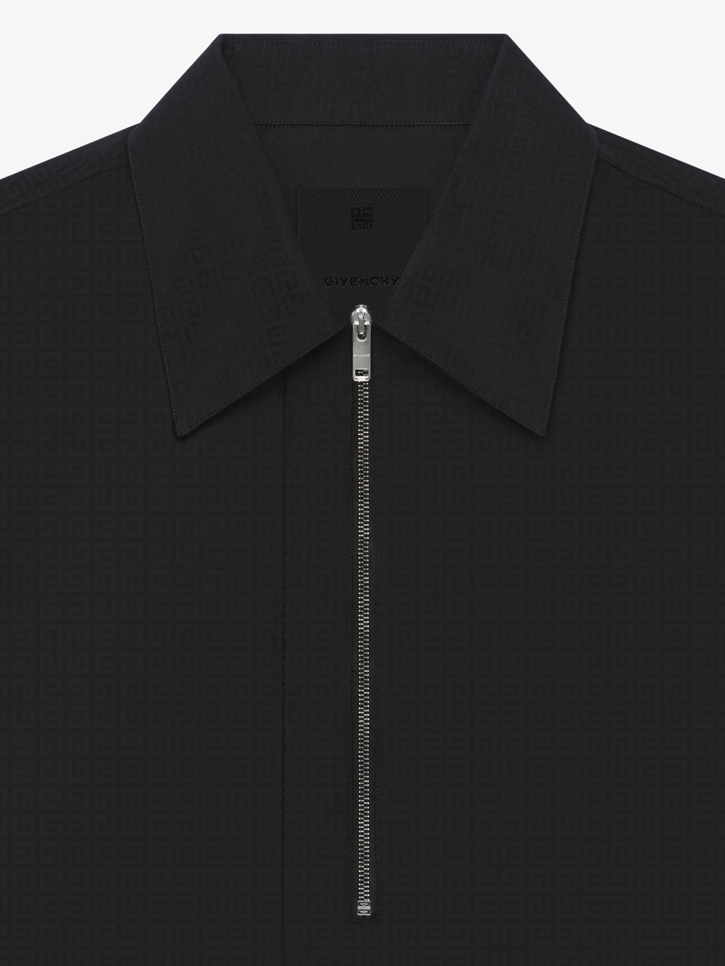 SHIRT IN 4G JACQUARD WITH ZIP - 5