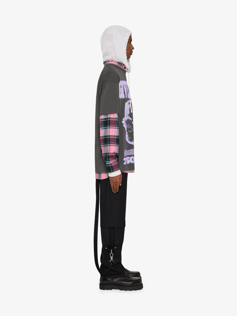 CASUAL FIT T-SHIRT IN COTTON WITH GIVENCHY RING PRINTS 3