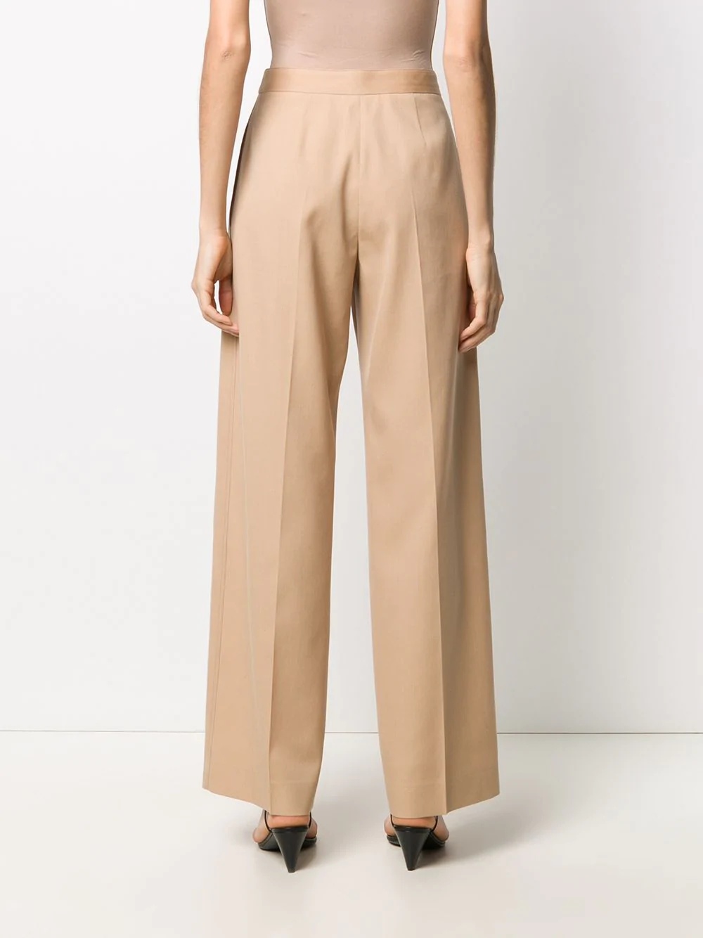 high waist tailored trousers - 4