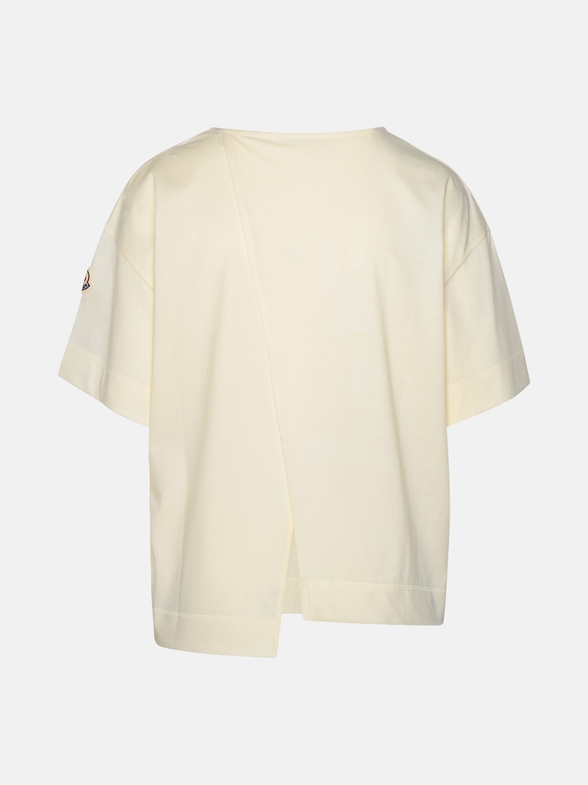 IVORY COTTON T-SHIRT - 3