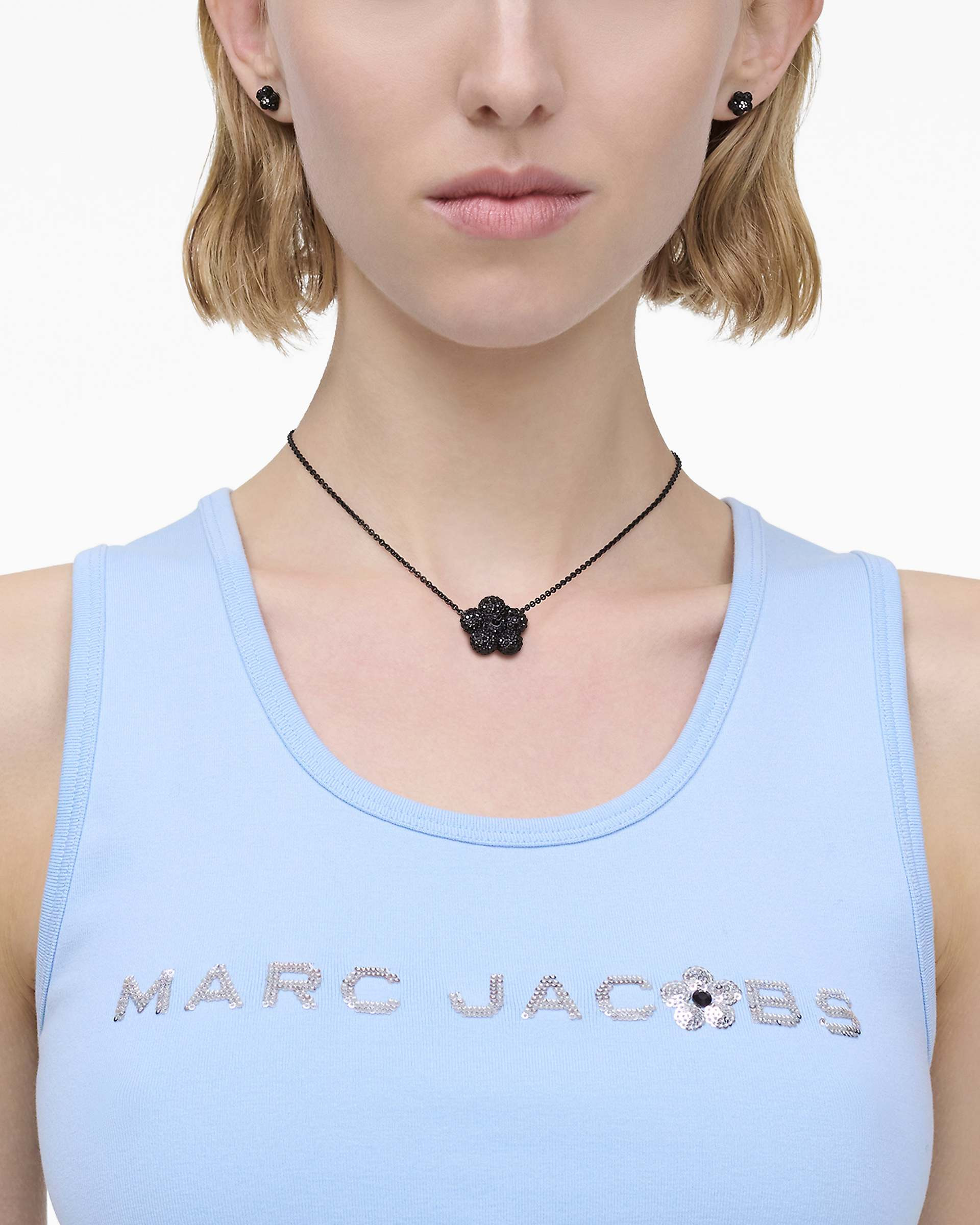 THE DAISY PAVE NECKLACE - 2