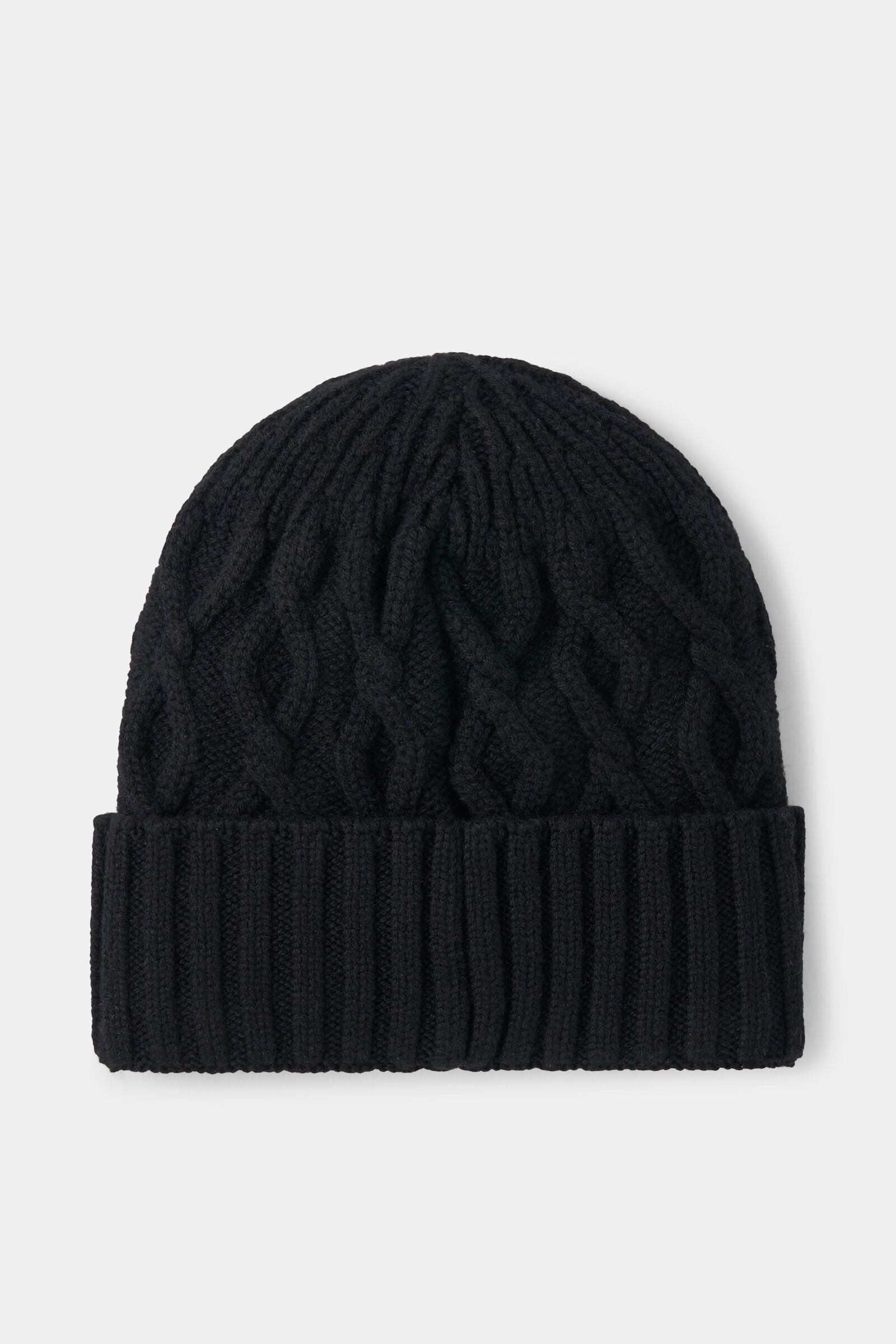 Jamila knitted cashmere hat in Black - 2
