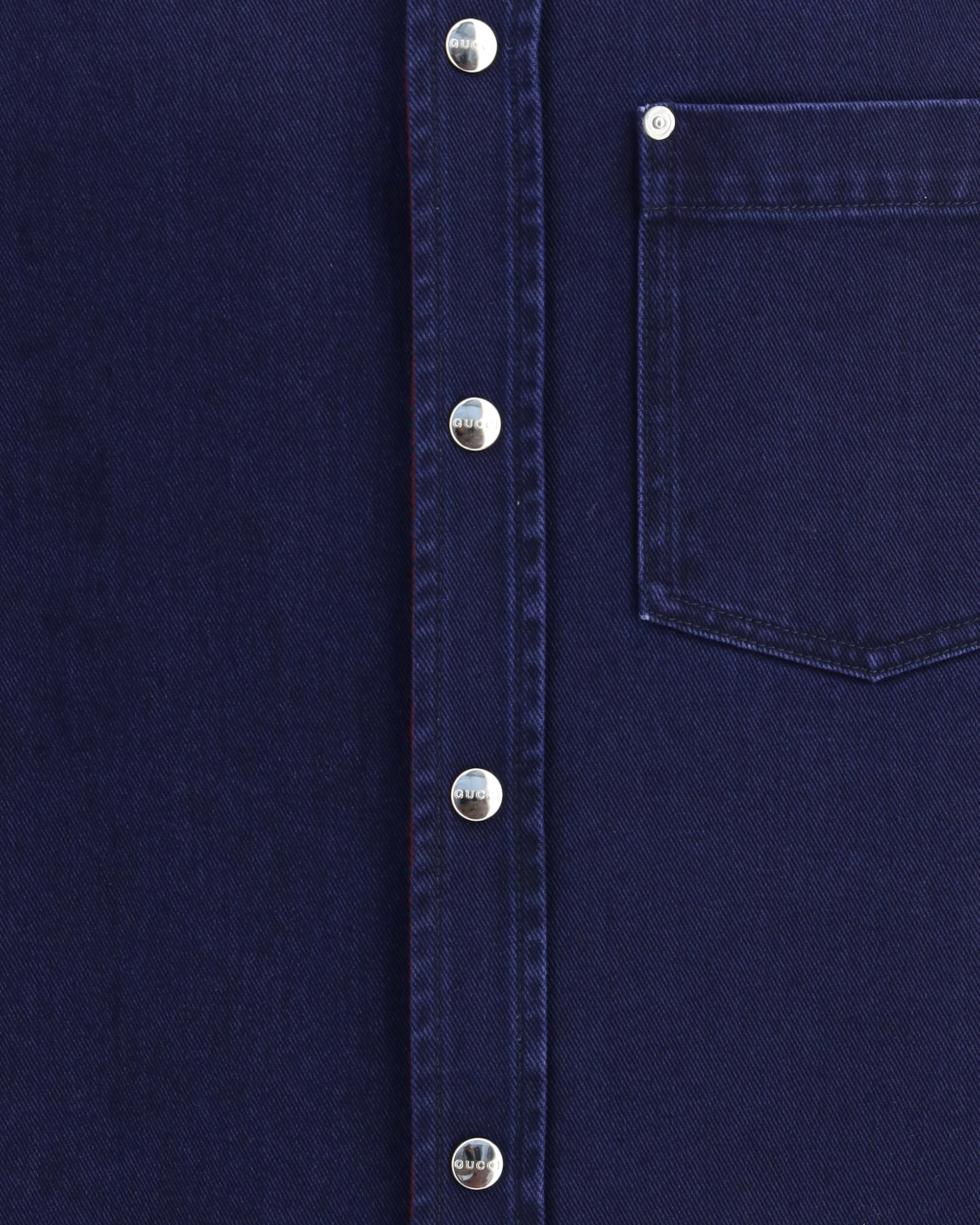 Denim and flanel Reversible Shirt - 5