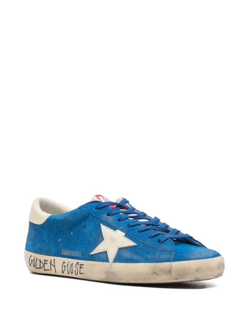 Golden Goose star graphic trainers outlook