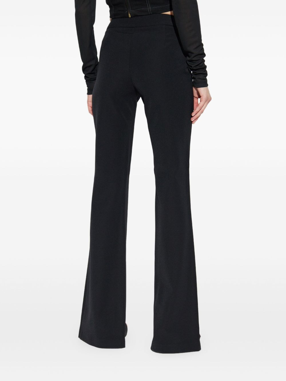 buckle-fastening trousers - 4