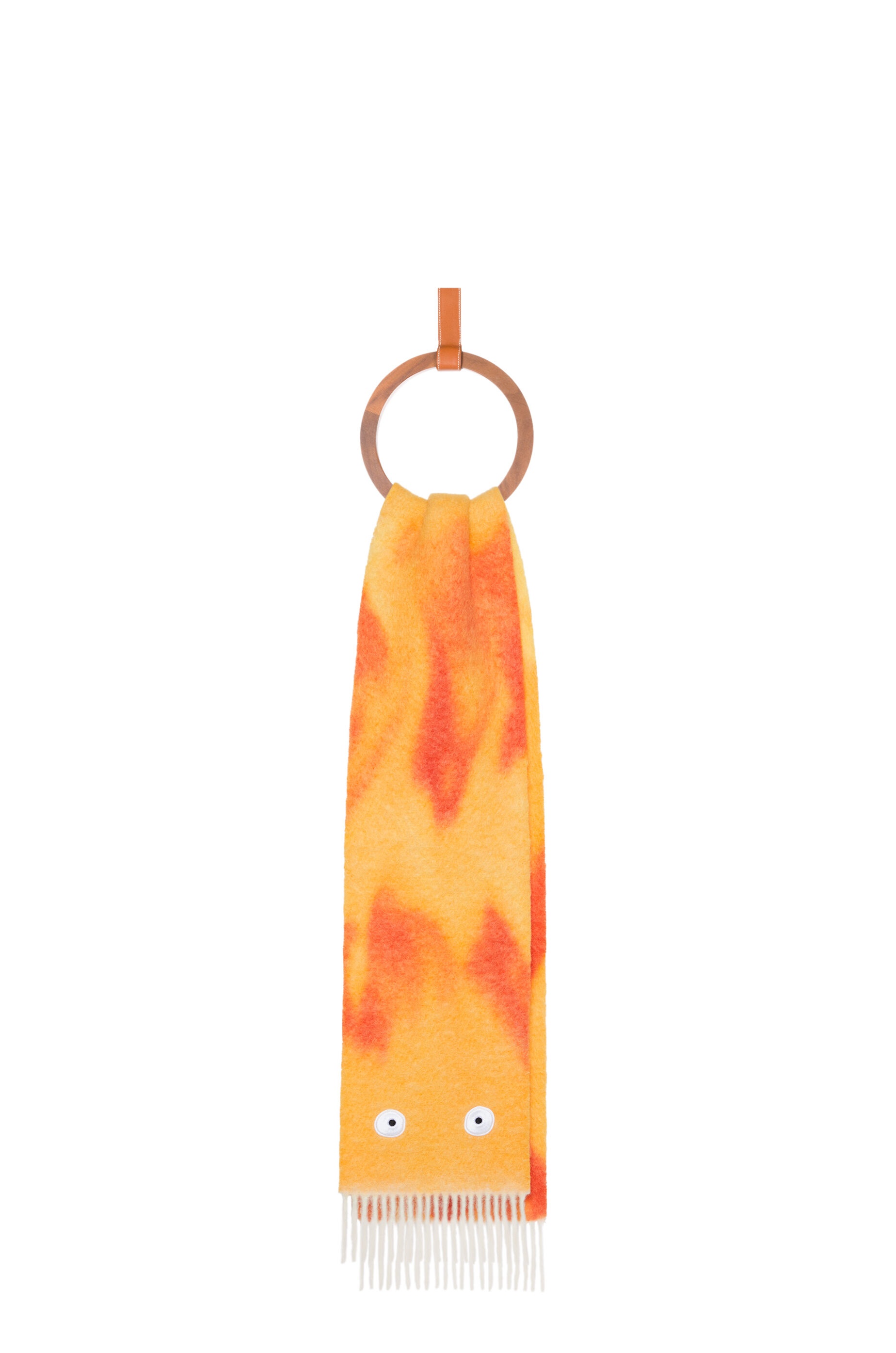 Calcifer scarf in mohair and wool blend - 1