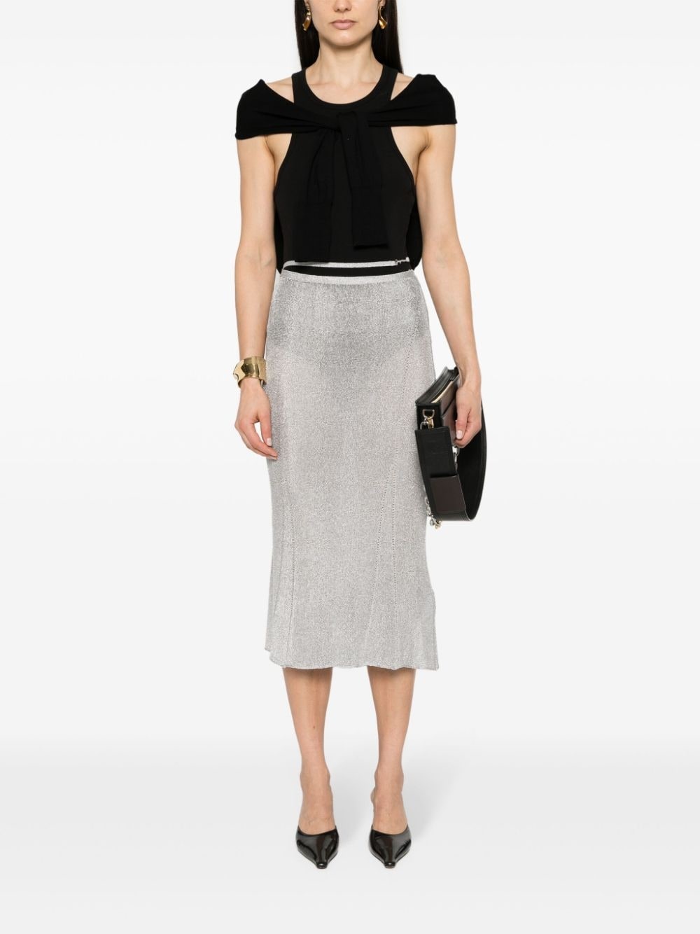 The Brilho midi skirt - 2