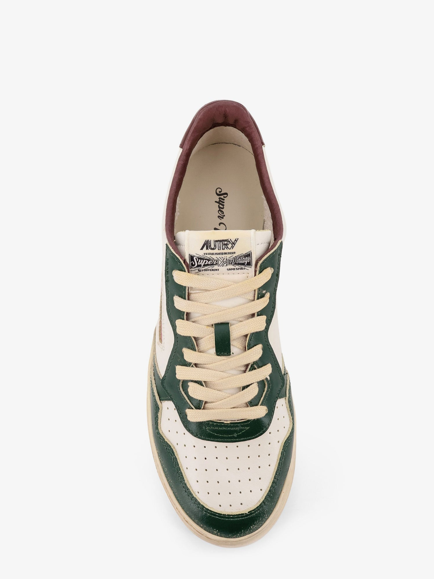 Autry Super Vintage Leather Low-Top Sneakers - 5