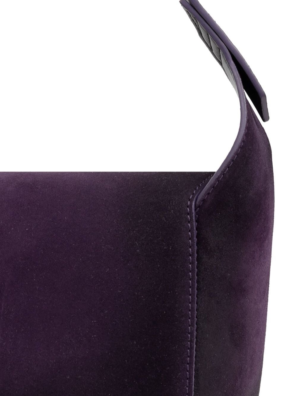 suede shoulder bag - 6