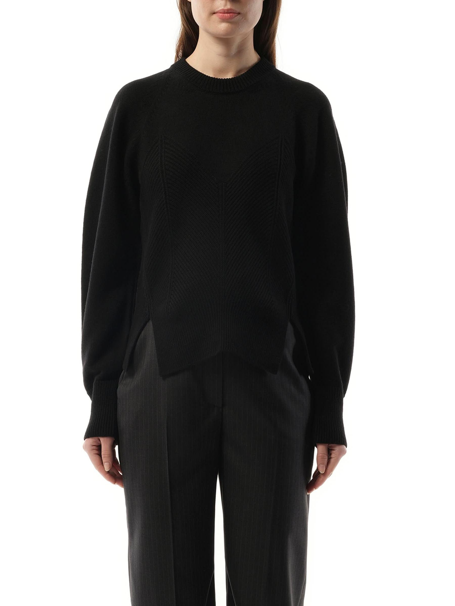Chevron Corset Jumper in Black - 1