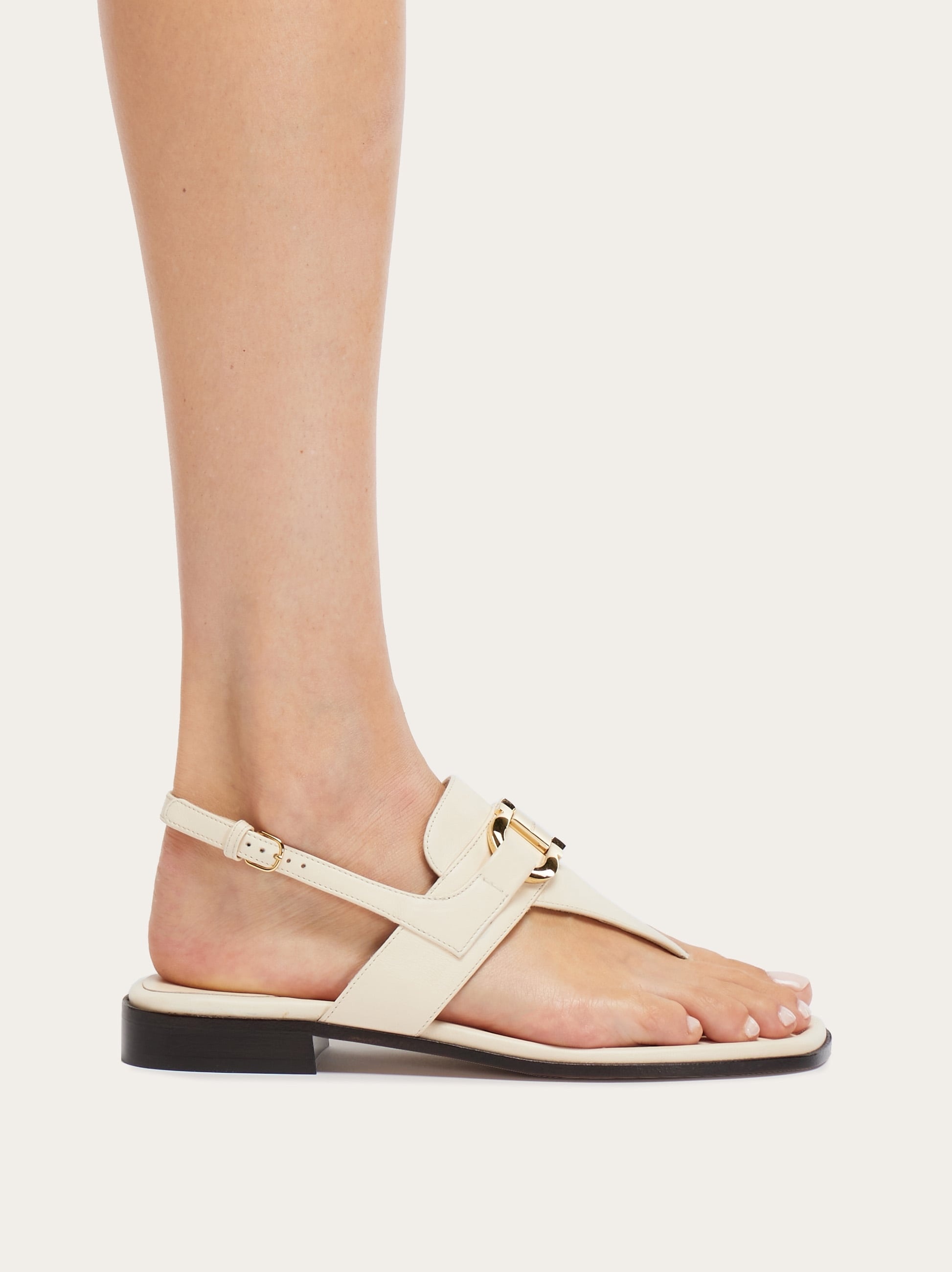 Gancini ornament sandal - 3