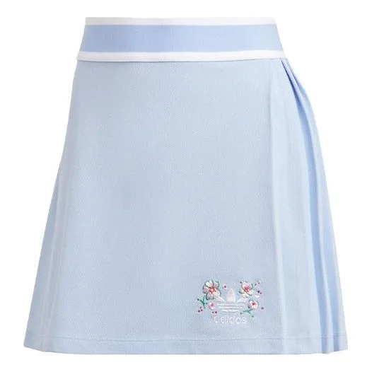 (WMNS) adidas originals Skirt Pink Blue' IP3759 - 1