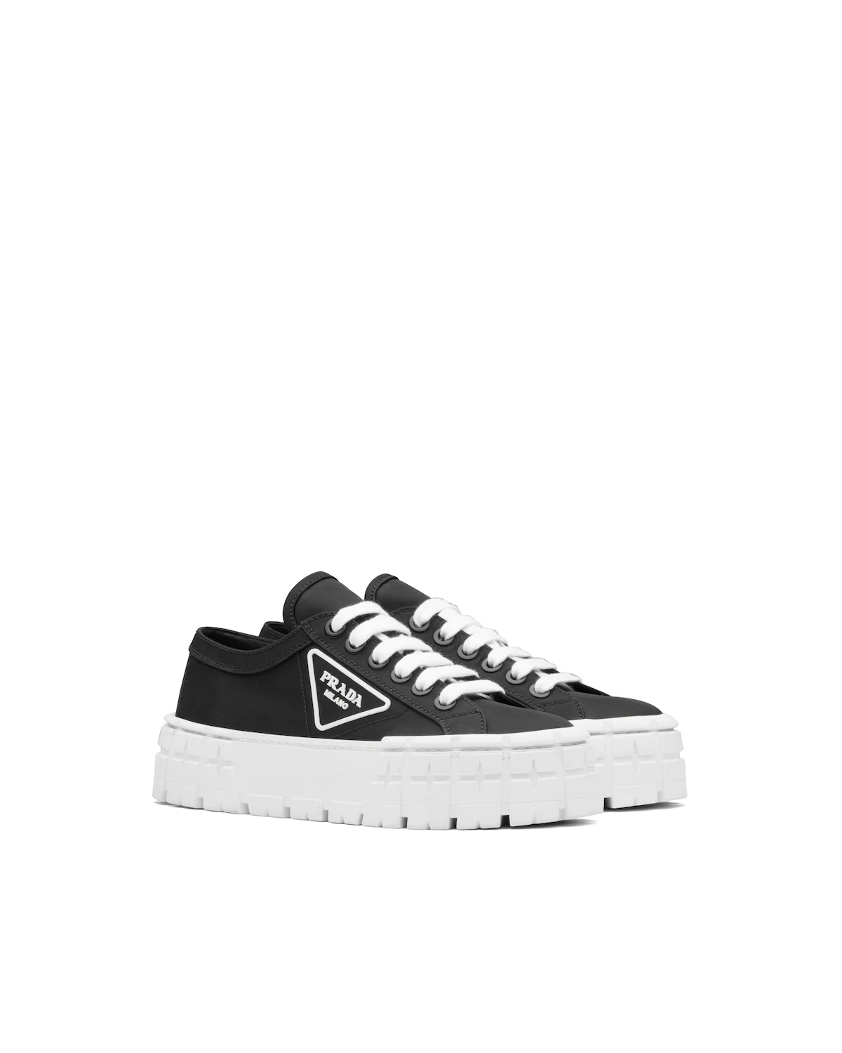 Nylon gabardine sneakers - 1