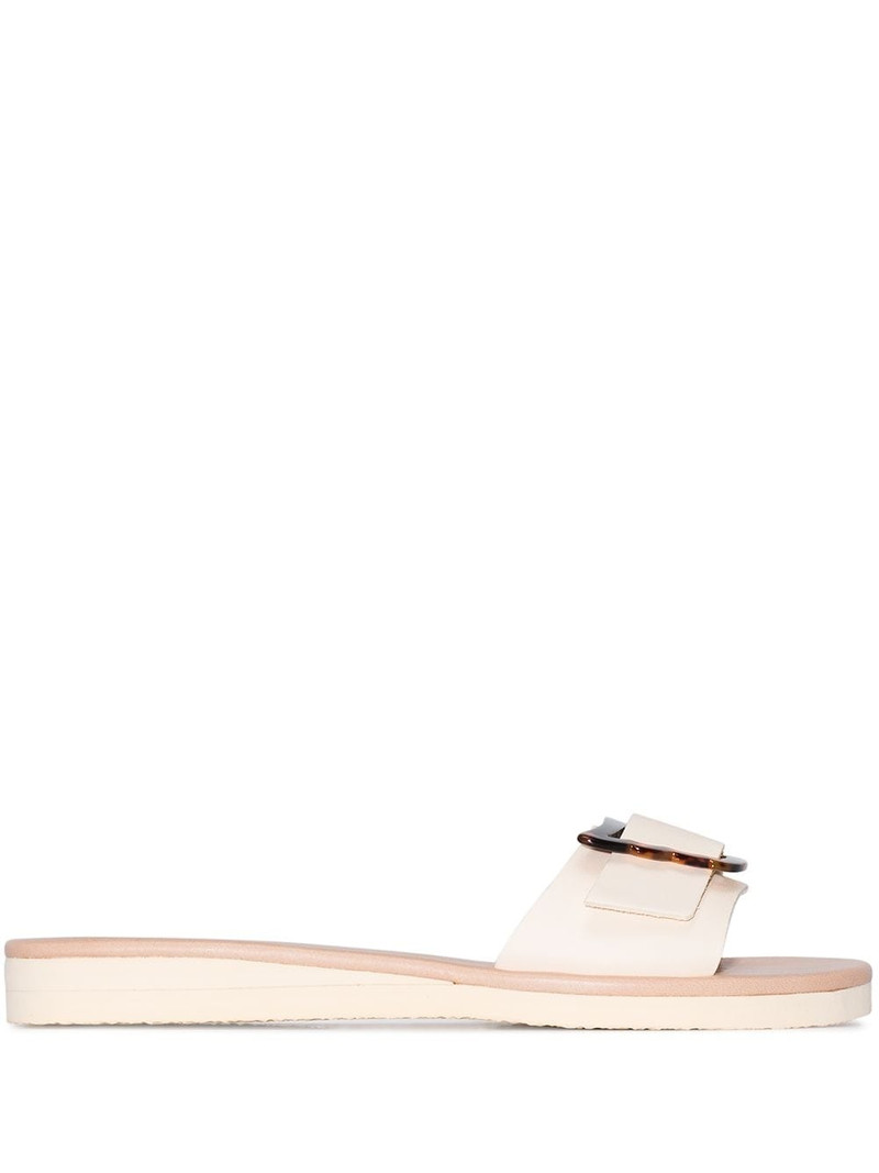 Aglaia leather slides 1