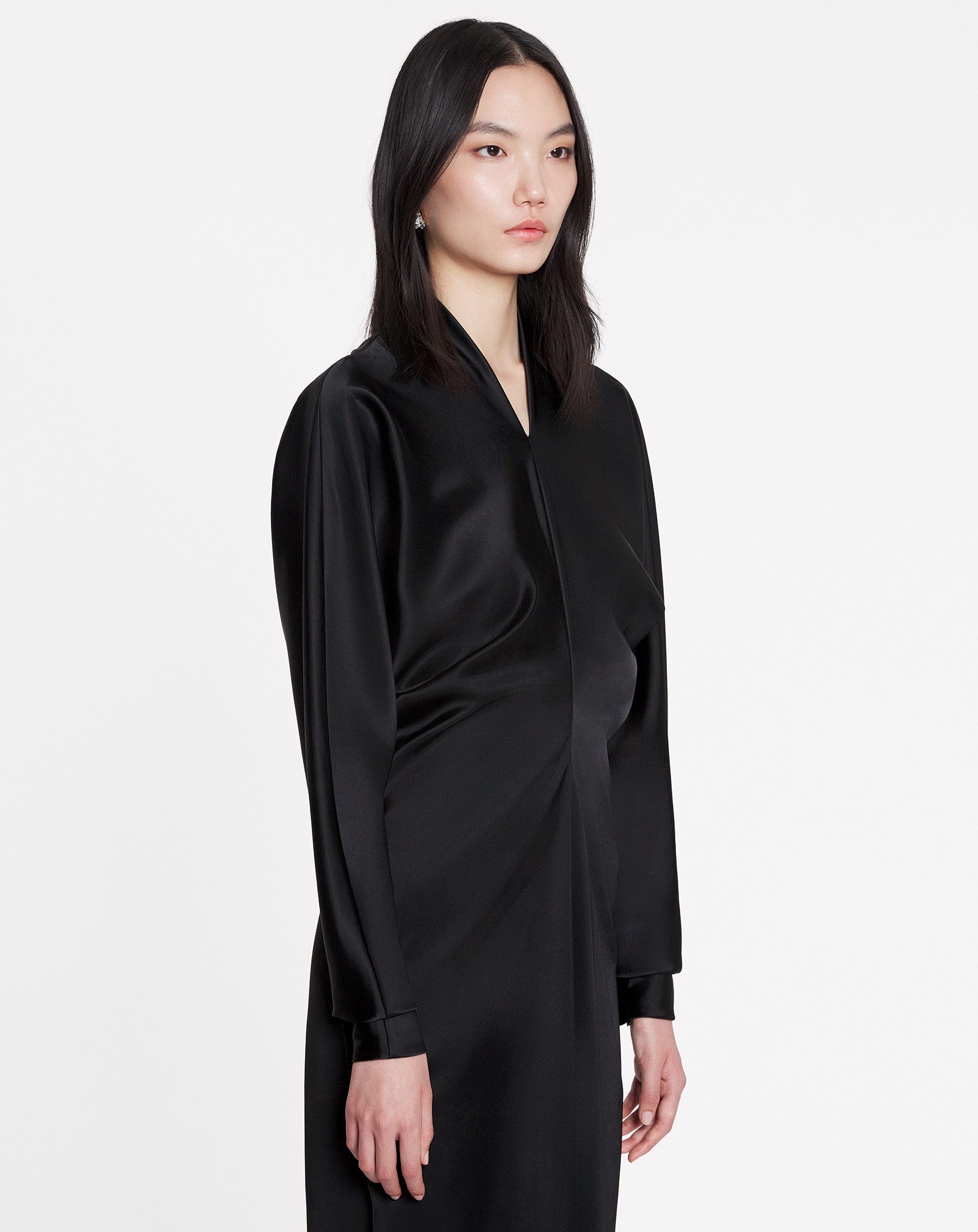 KIMONO-SLEEVE MIDI DRESS - 3