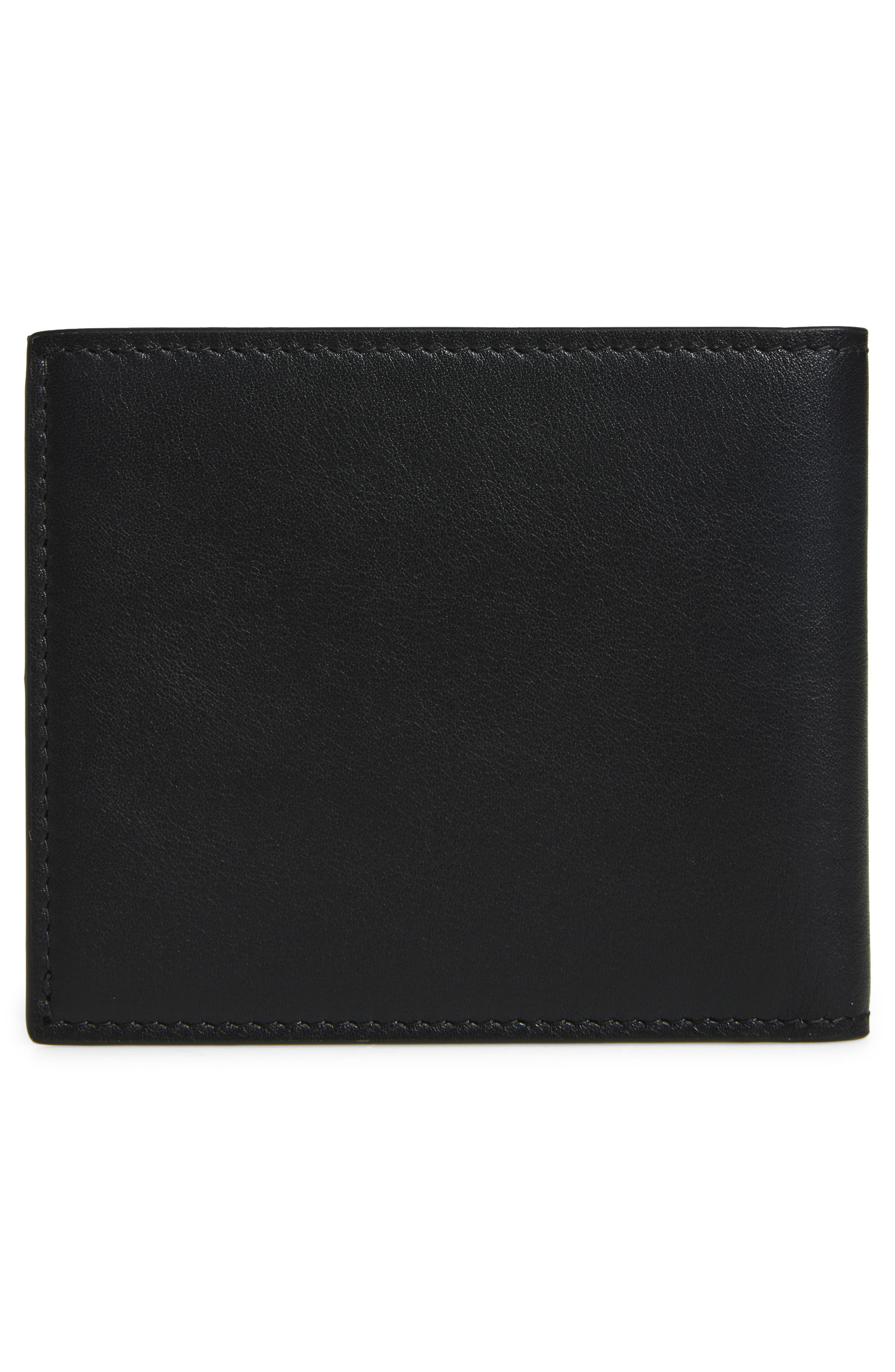 AMIRI Hollywood Logo Leather Bifold Wallet in Black at Nordstrom - 4