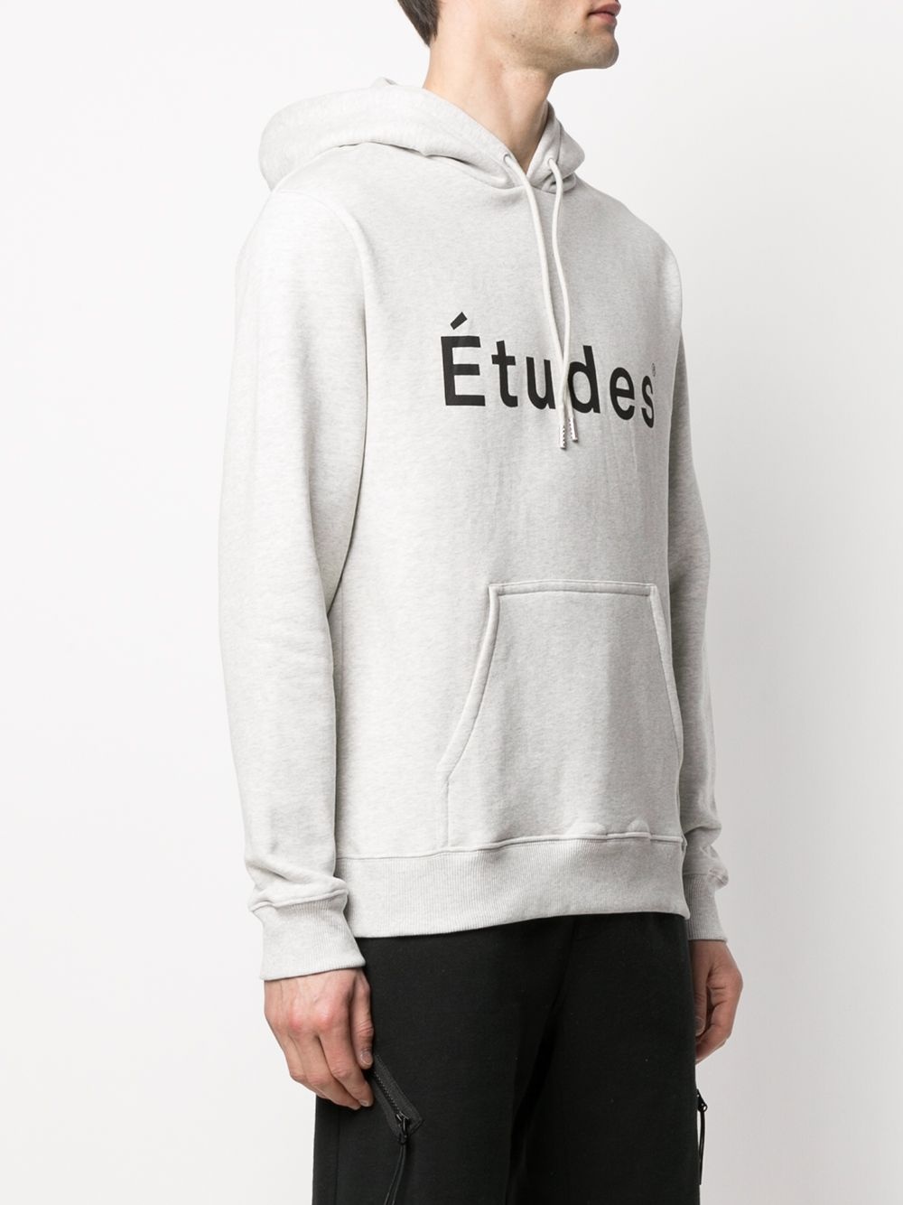 logo-print hoodie - 3