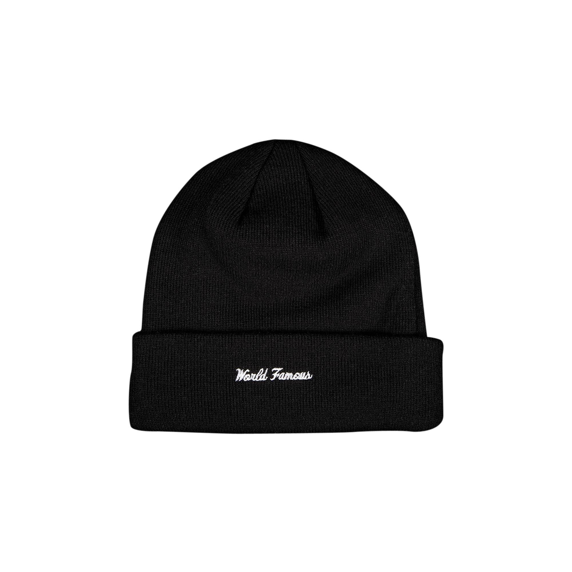 Supreme x New Era Cross Box Logo Beanie 'Black' - 2