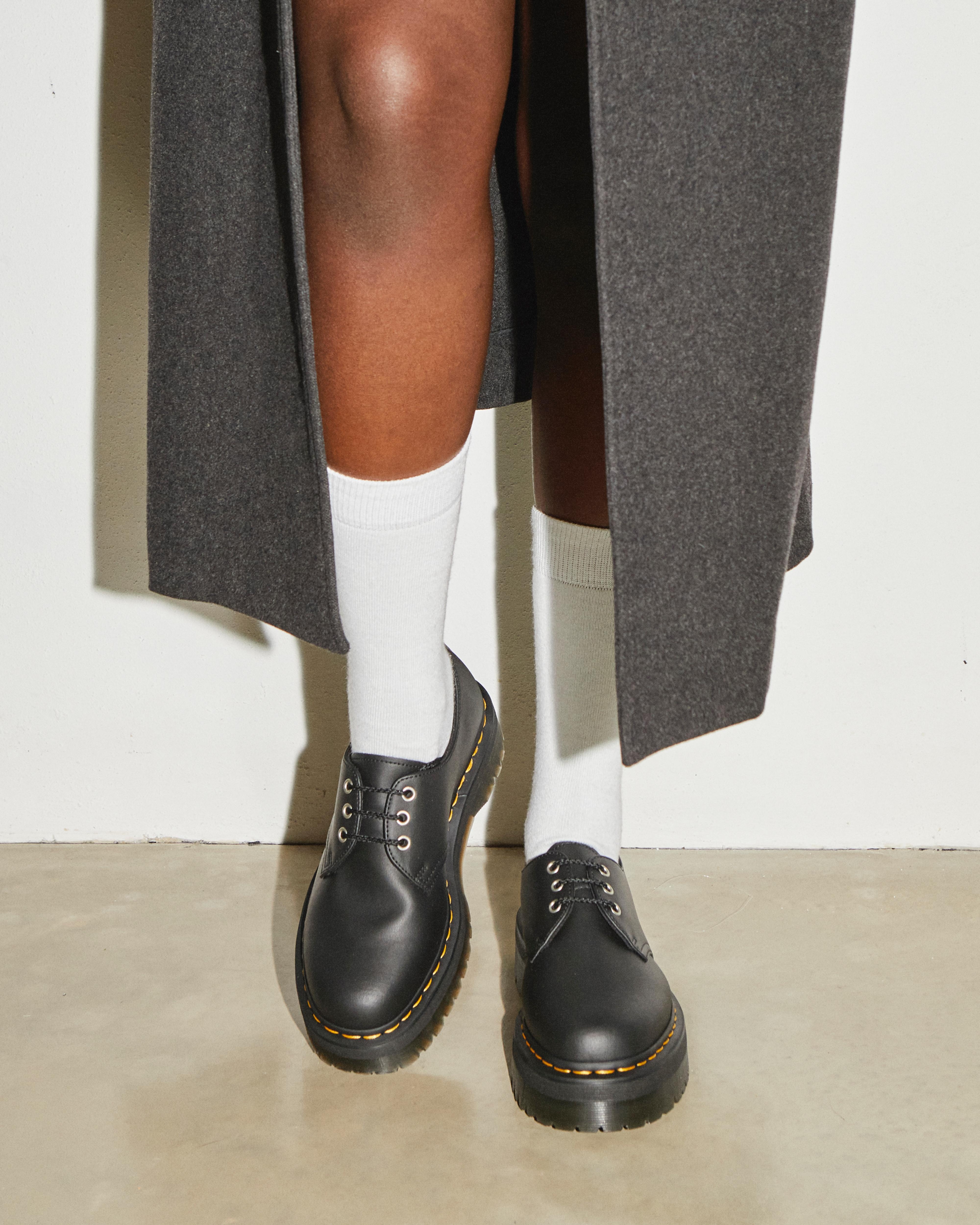 1461 Platform Genix Nappa Reclaimed Leather Oxford Shoes - 6