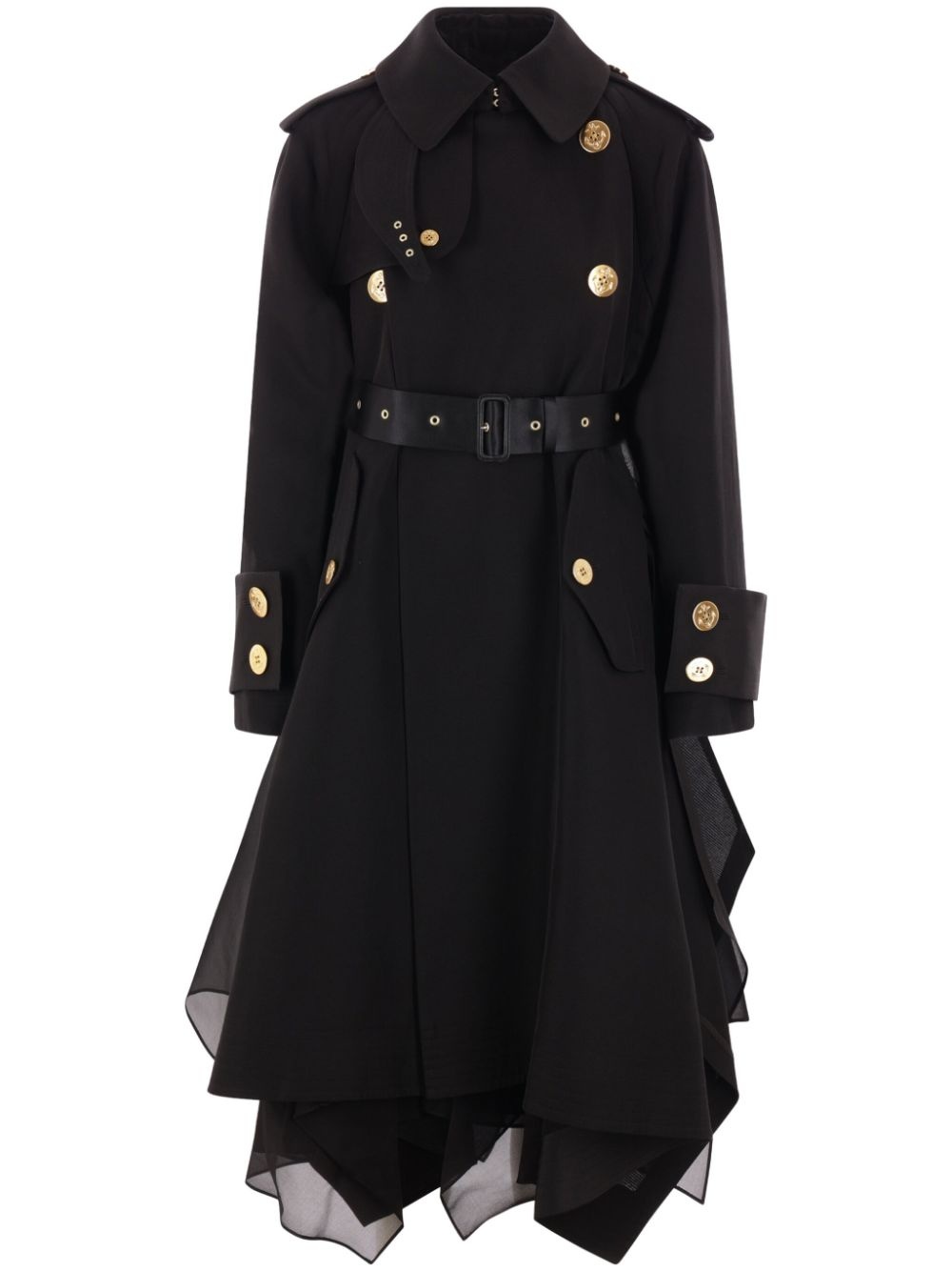 belted coat - 1