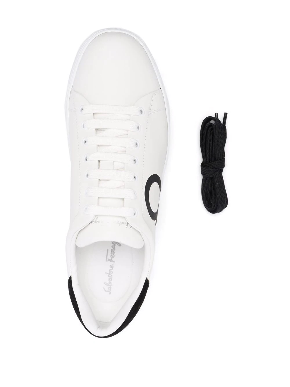 Gancini lace-up sneakers - 4