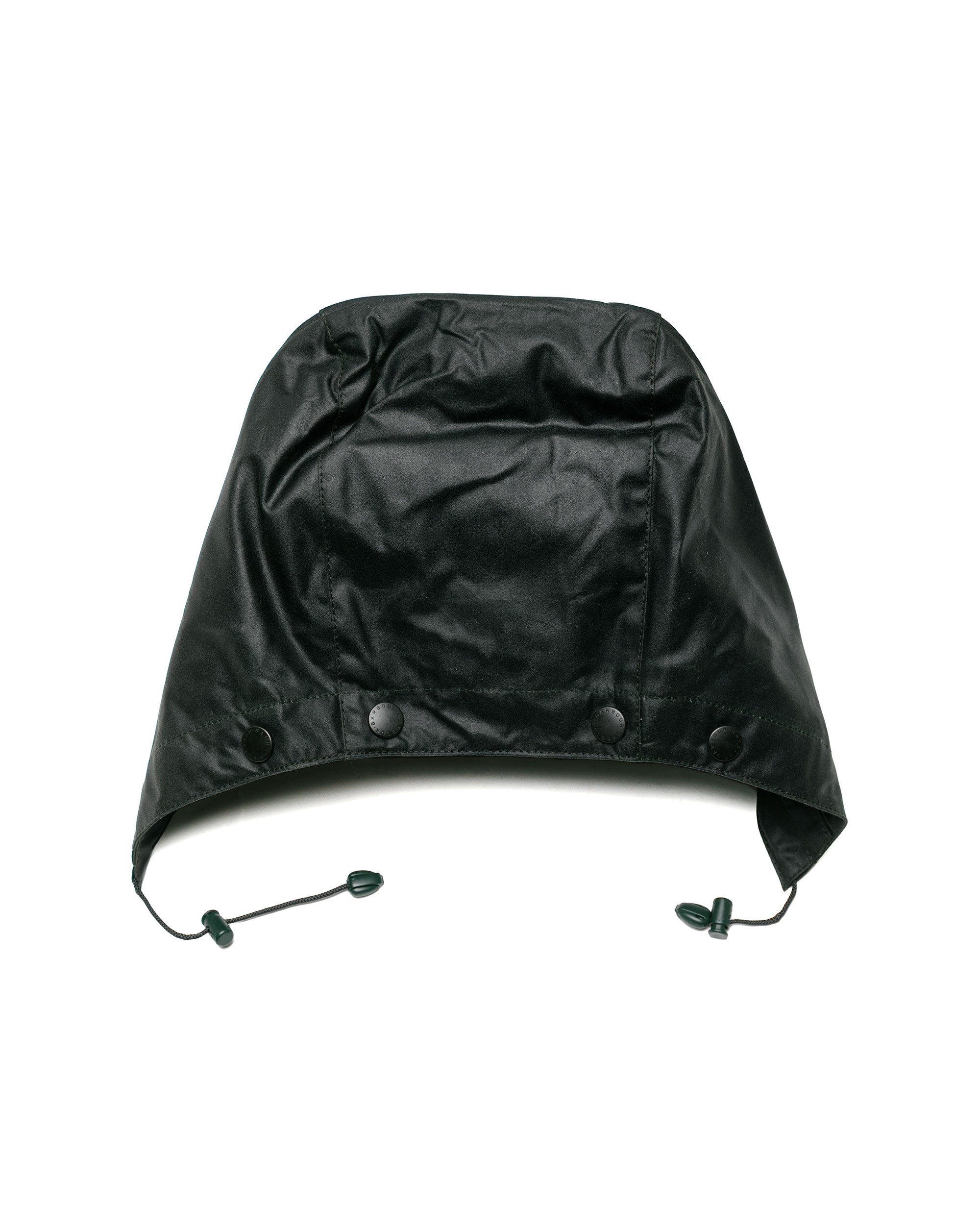 Waxed Cotton Hood Sage - 2