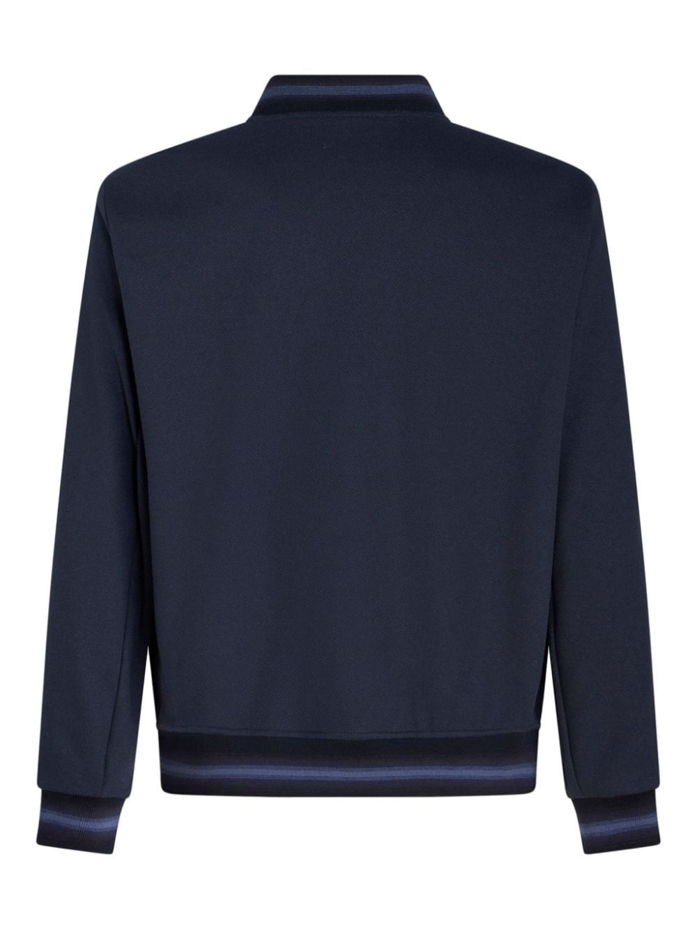 logo-embroidered paisley-print bomber jacket - 6