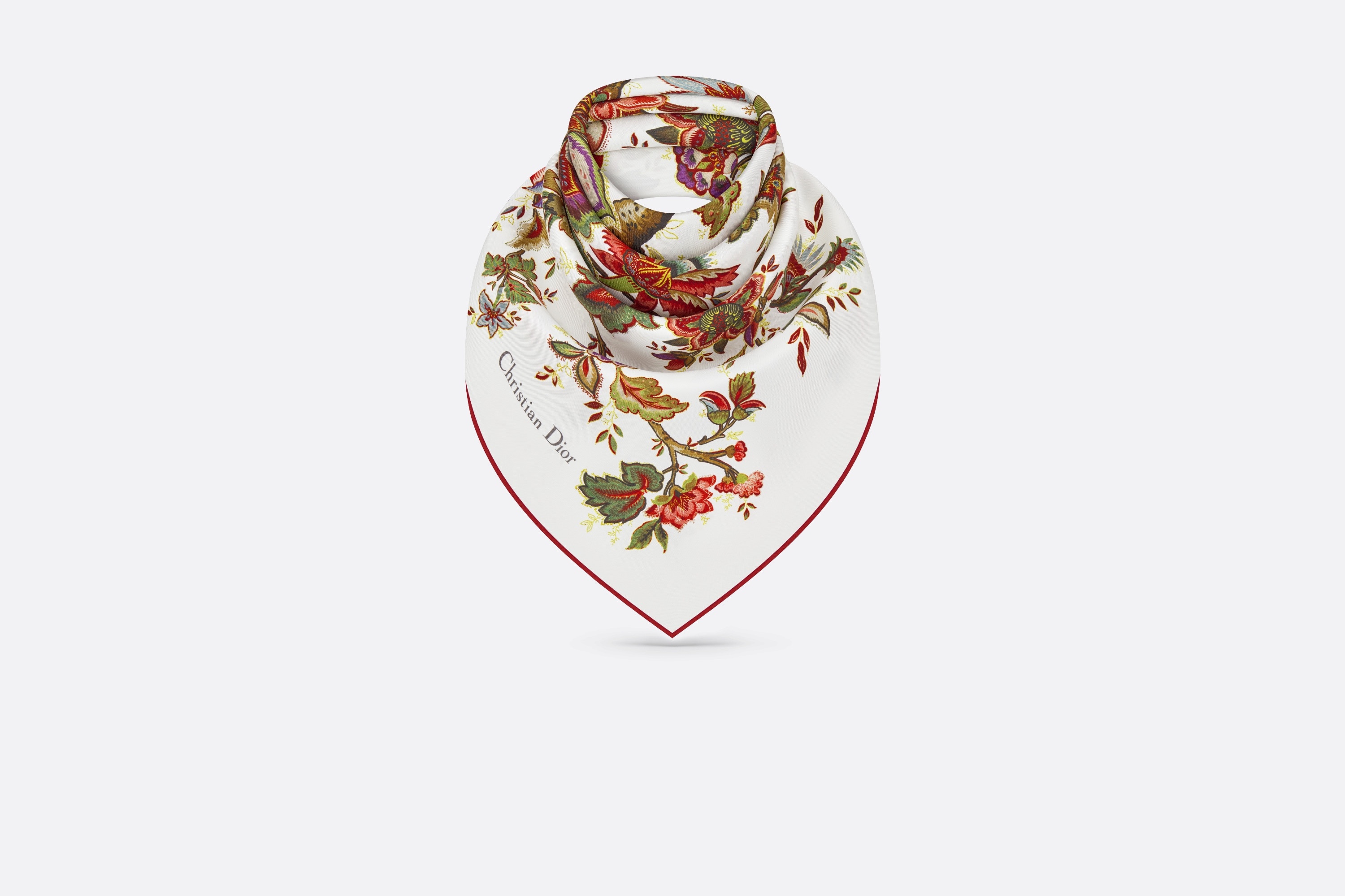 Albero della Vita 90 Square Scarf - 4