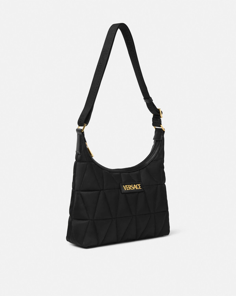 VERSACE Versace Myth Quilted Hobo Messenger Bag outlook