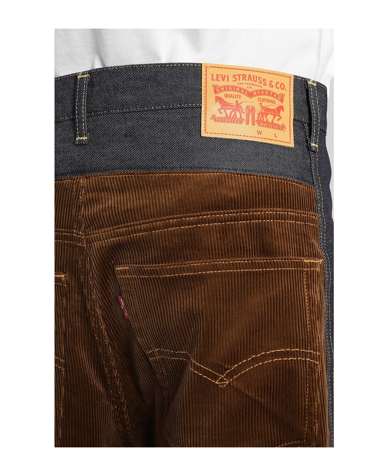 Jeans In Blue Cotton - 5