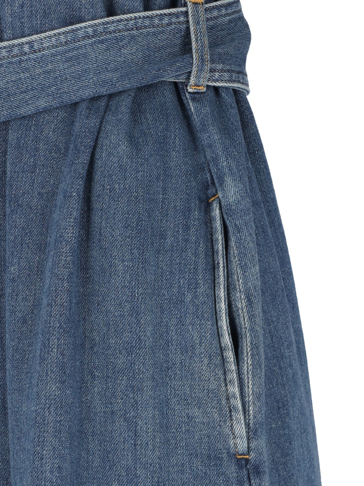 DENIM SHIRT DRESS - 5