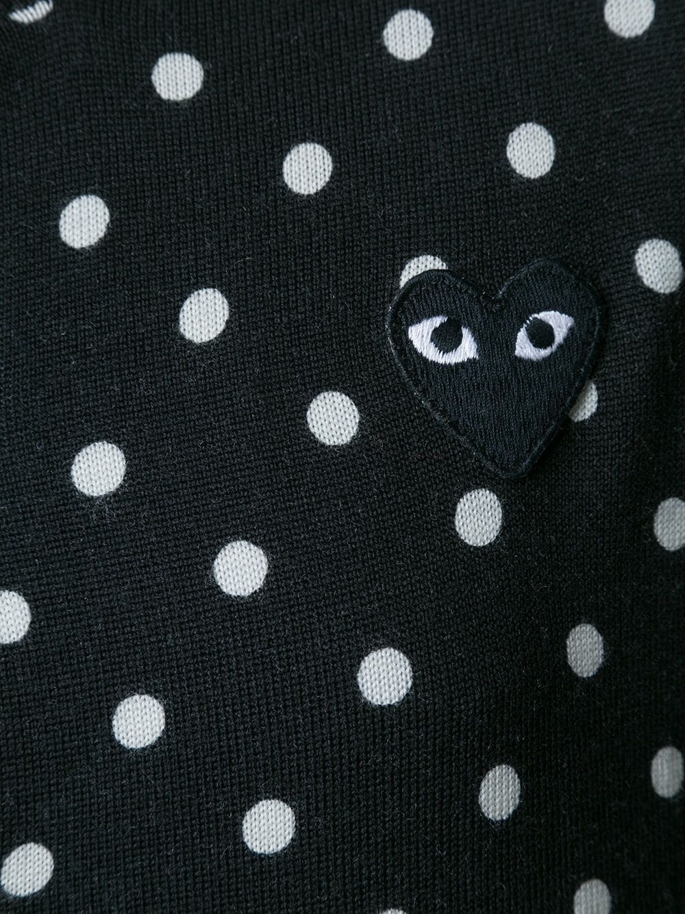 polka dot cardigan - 5