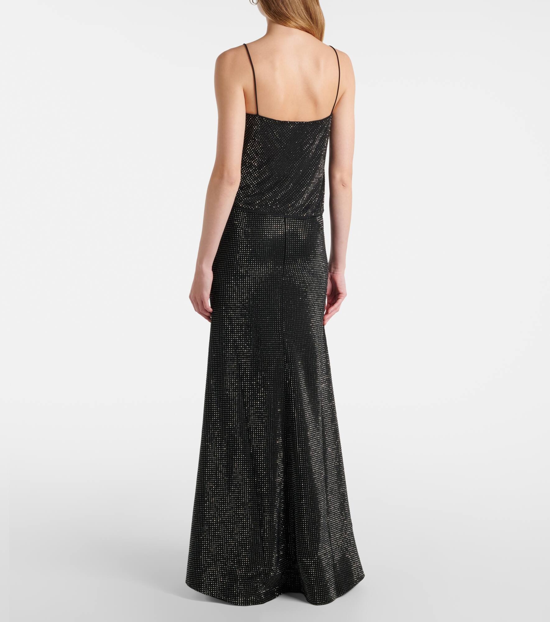 Embellished silk chiffon camisole - 3
