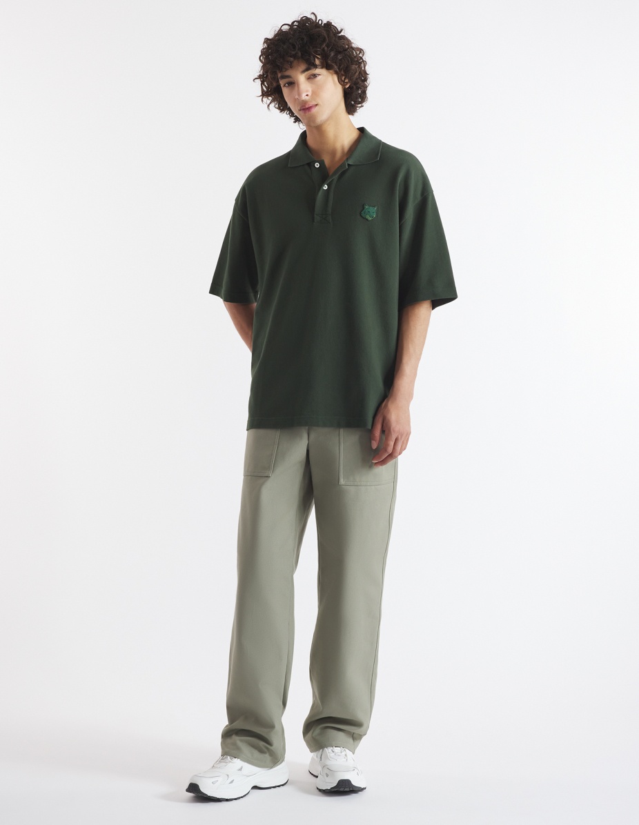 BOLD FOX HEAD PATCH OVERSIZE POLO - 2