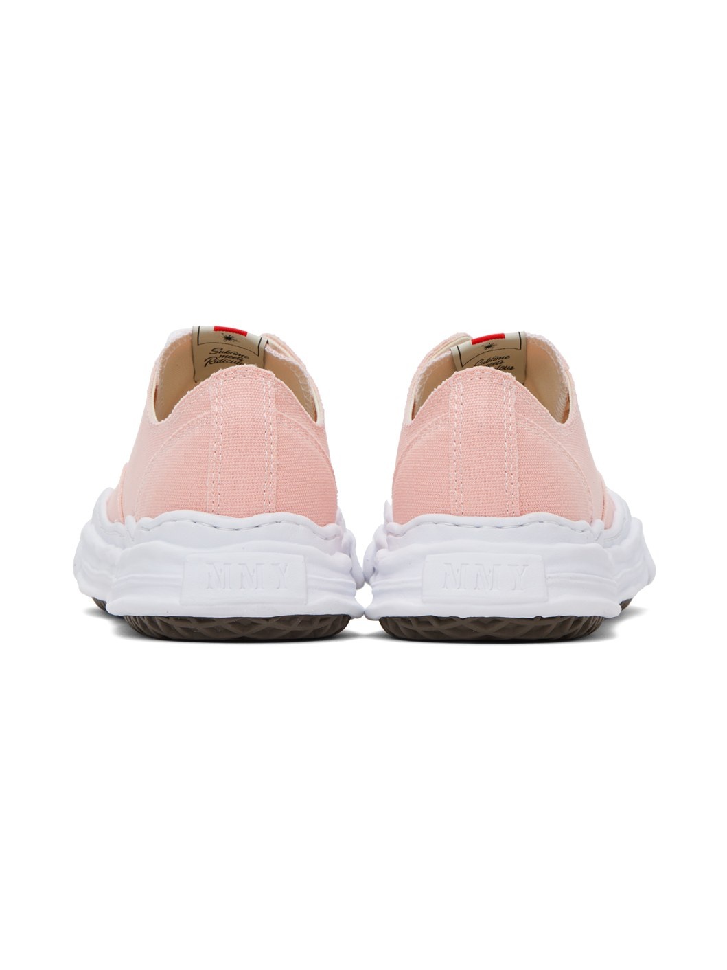 Pink Hank OG Sole Canvas Sneakers - 2