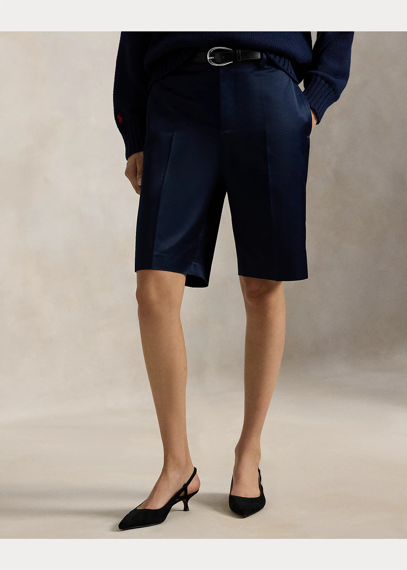 Satin Long Short 3