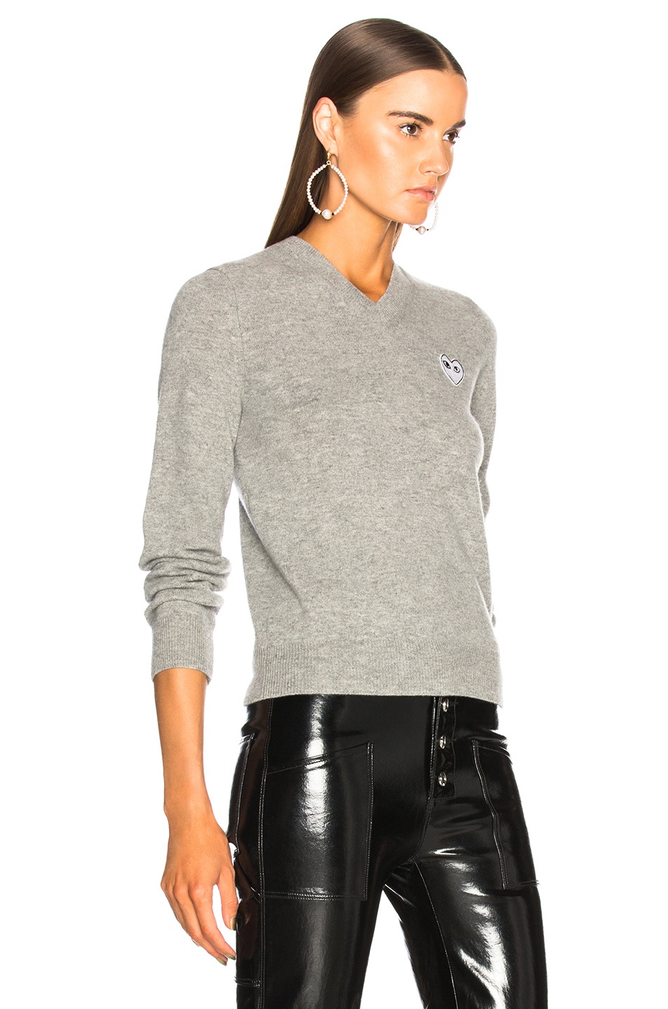 White Heart Pullover - 2