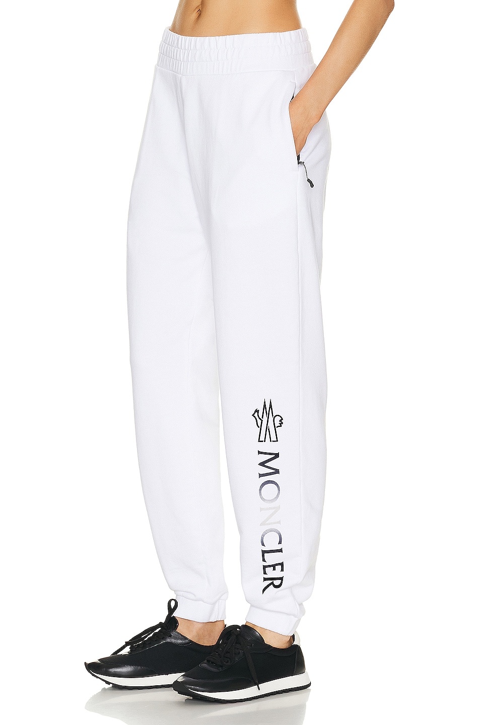 Logo Degrade Jogger In White - 3