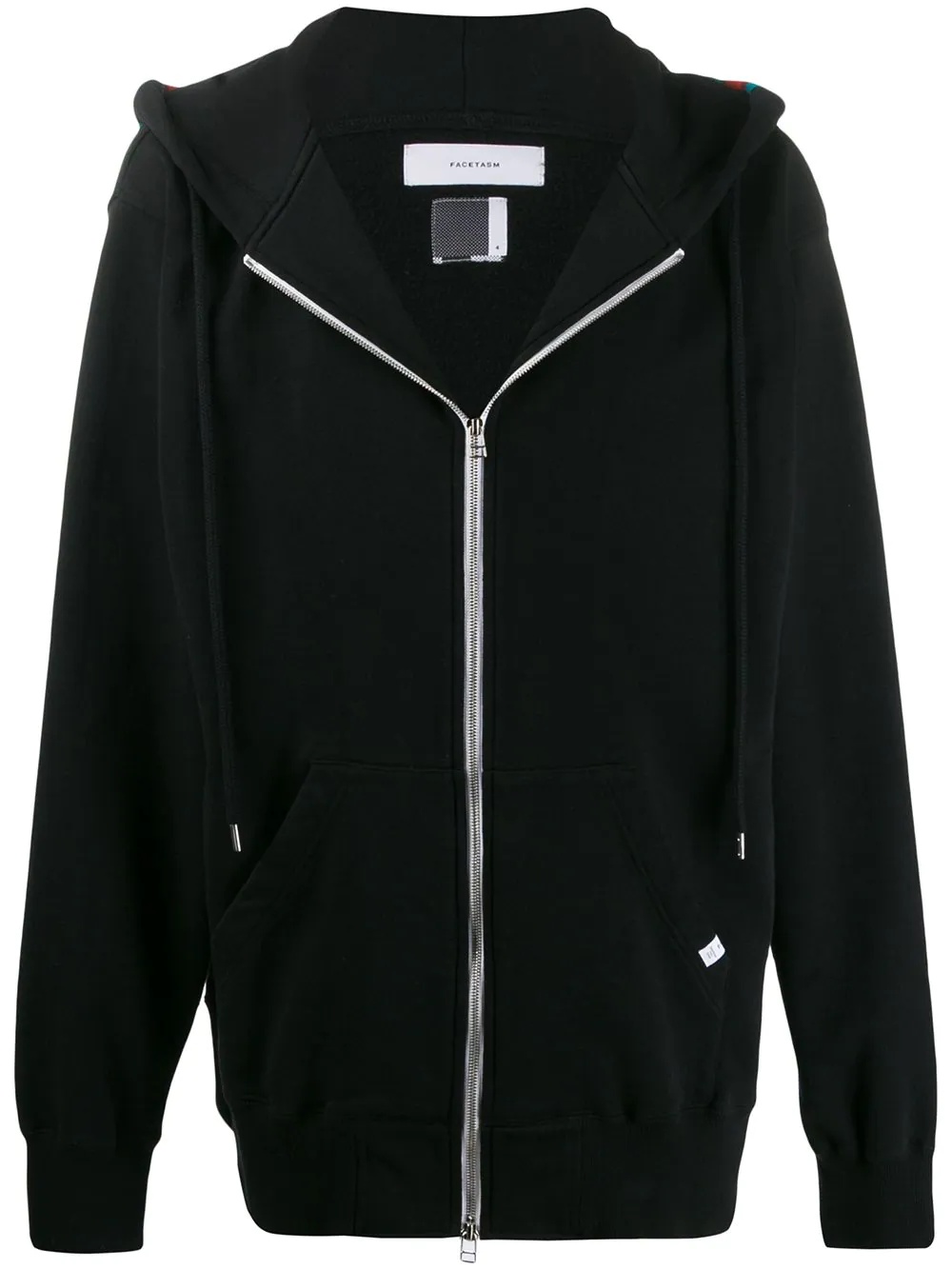 zip-up hooded jacket - 1