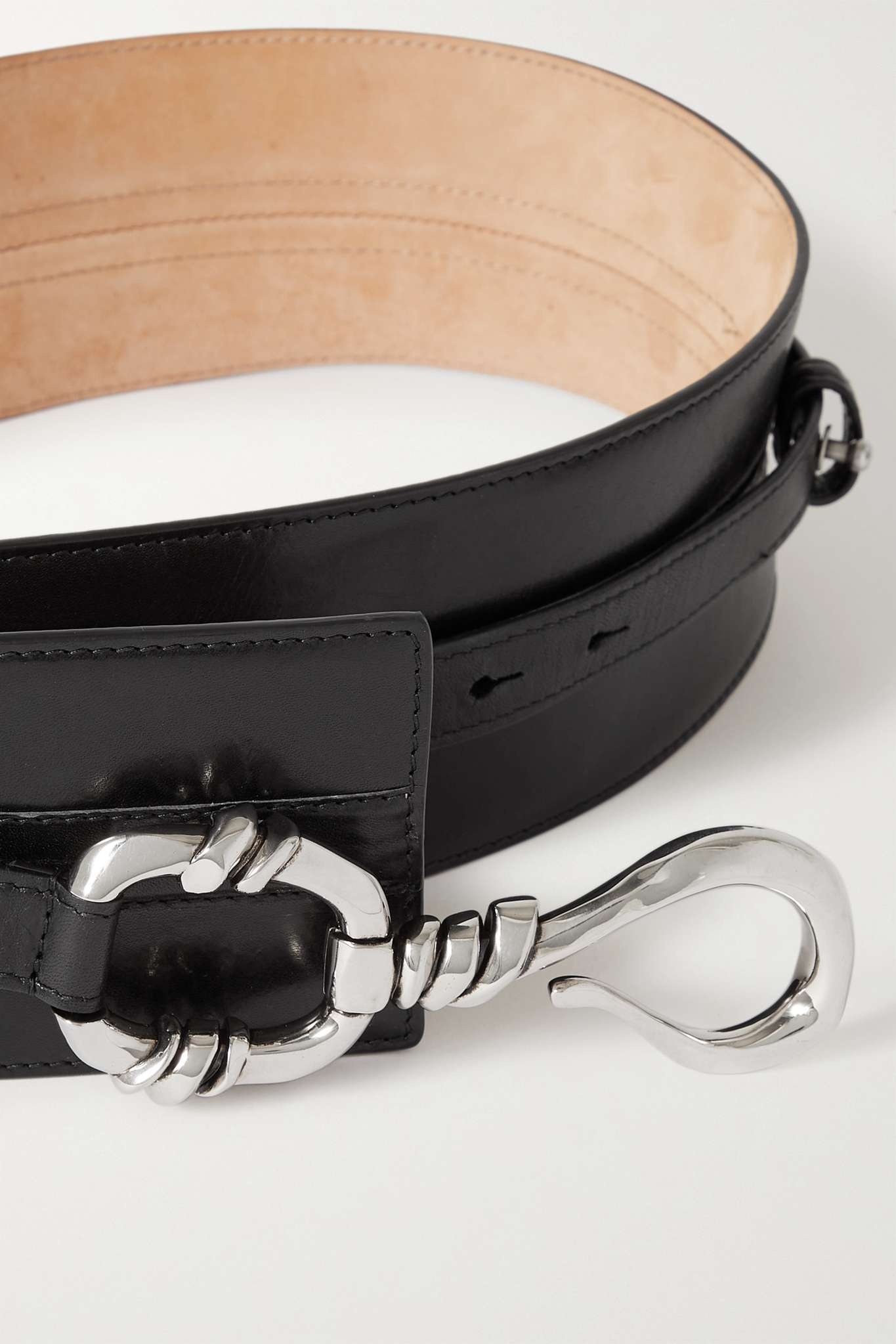 Leather waist belt - 3