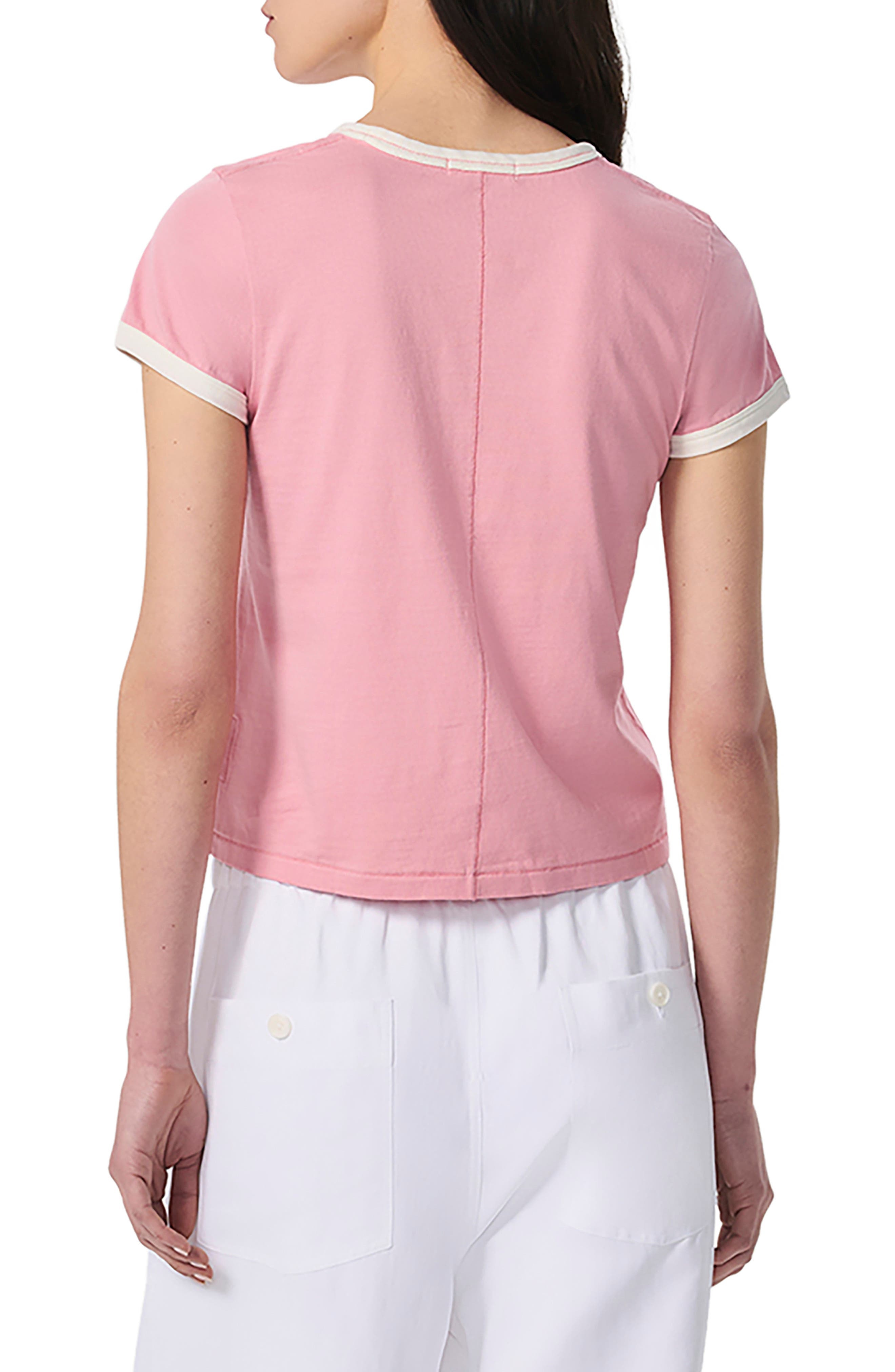 rag & bone Miami Cotton Graphic T-Shirt in Blush at Nordstrom - 2